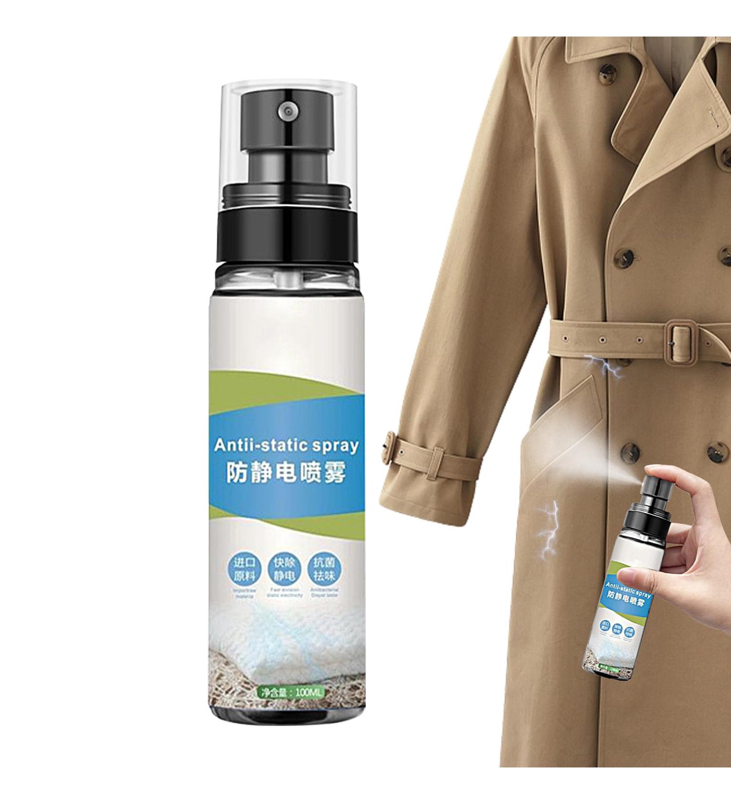 THAELY Static Guard Spray Eliminator Spray for Anti Static Cling - Portable Travel Size Cling Static Spray for Clothes Dresses and Fibers - Buy Online on GoSupps.com