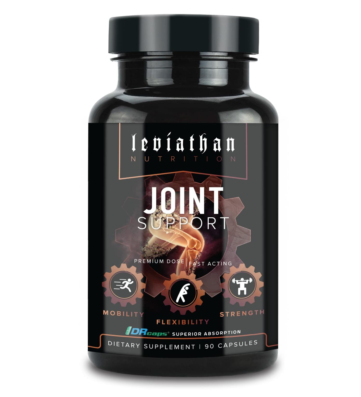 Joint Support Supplement - Restore Comfort Mobility & Flexibility with Boswellia | 90 Capsules for Men & Women - Buy Online on GoSupps.com