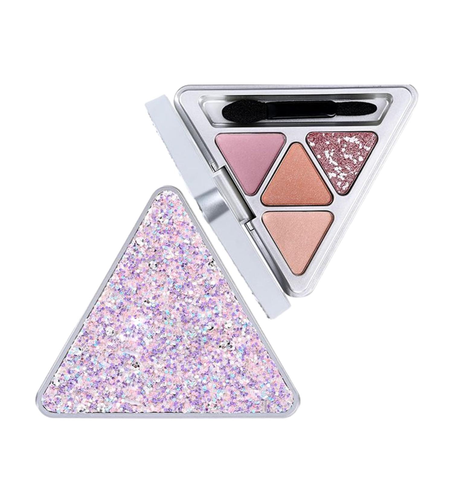  bellv eyeshadow palette for women 4 colors eyeshadow palette eye makeup palette glitter eye shadow palette colorful eyeshadow palette waterproof makeup palette highly pigmented makeup palette - Buy Online on GoSupps.com