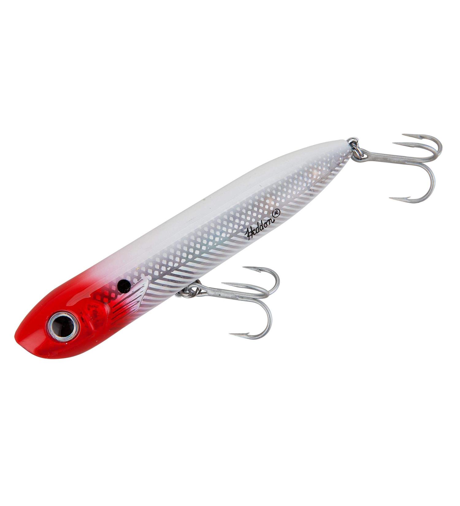 Heddon Chug'N Spook Jr Topwater Fishing Lure - 1/2 oz, Red Head Flash - Buy Online on GoSupps.com