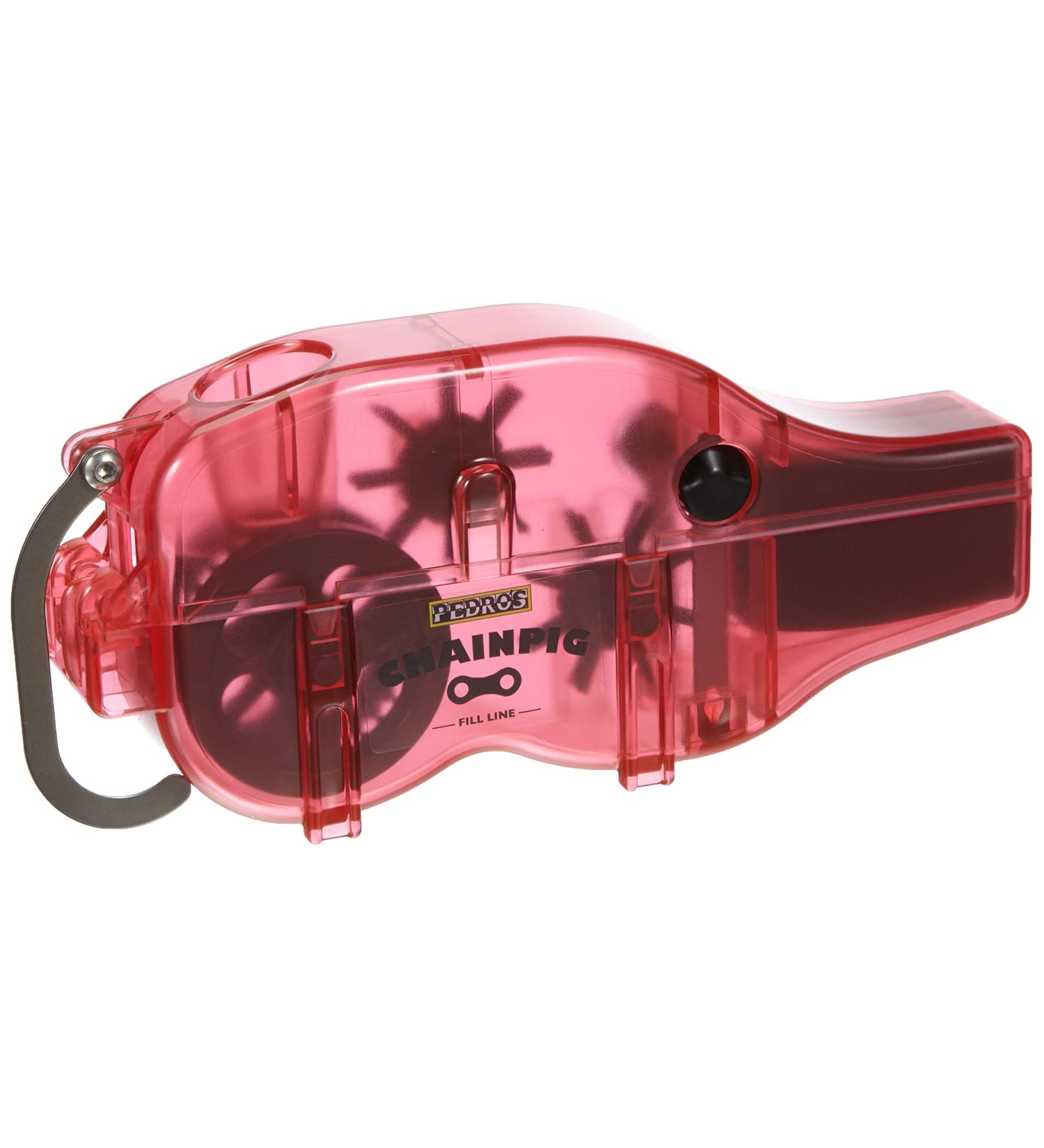 Pedro's Pig II Chain Cleaning Machine - Red | 1 Count Pack - Easy and Effective Cleaning Solution - Buy Online on GoSupps.com