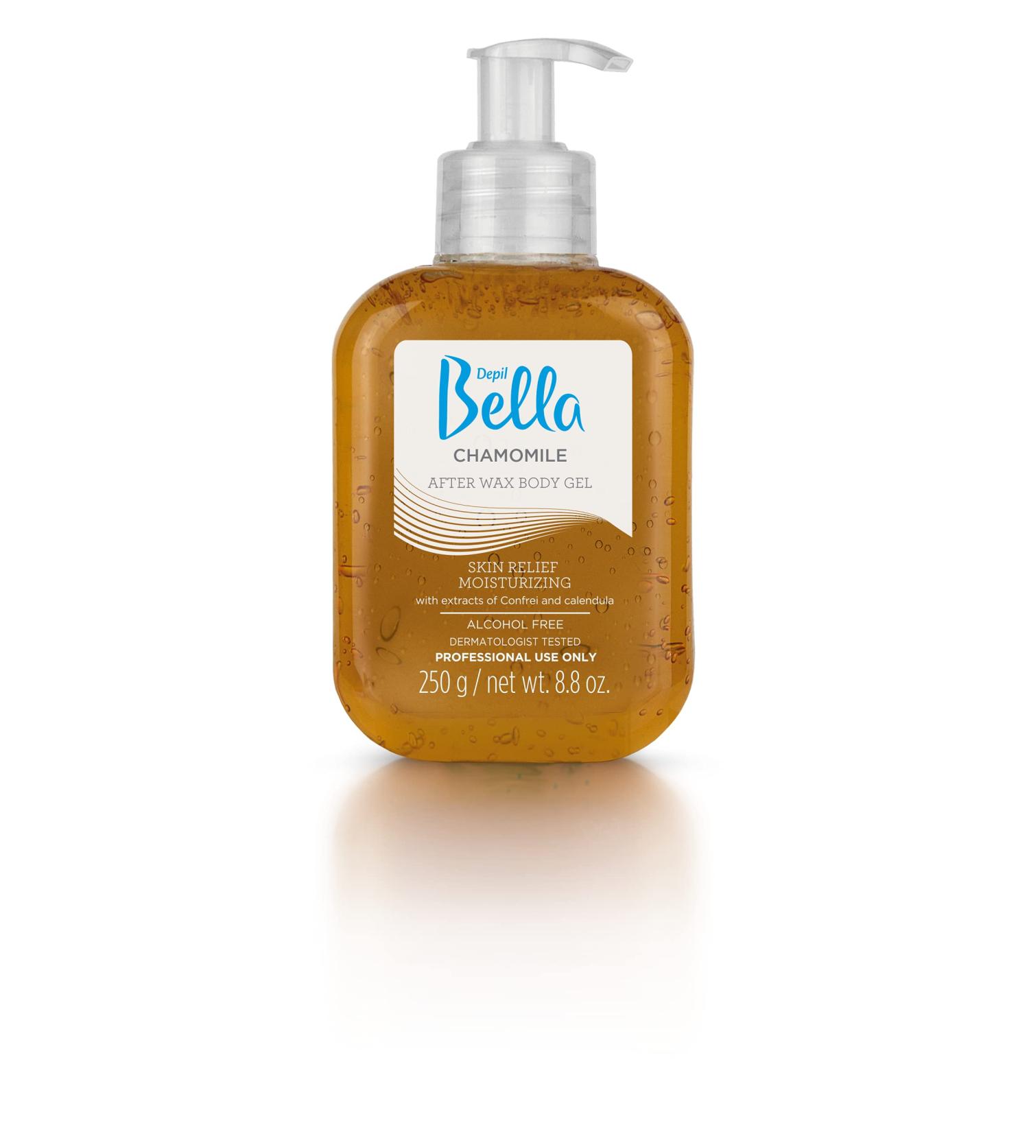 DEPIL BELLA Chamomile Body Gel - 250g | Soothing Post-Waxing & After Sun Care - Buy Online on GoSupps.com
