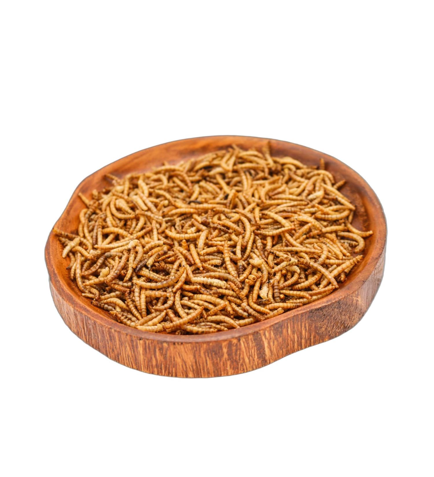 Anhaltiner Mealworms 500g - Protein-Rich Dried Snack for Wild Birds | Premium Bird Food Supplement - Buy Online on GoSupps.com
