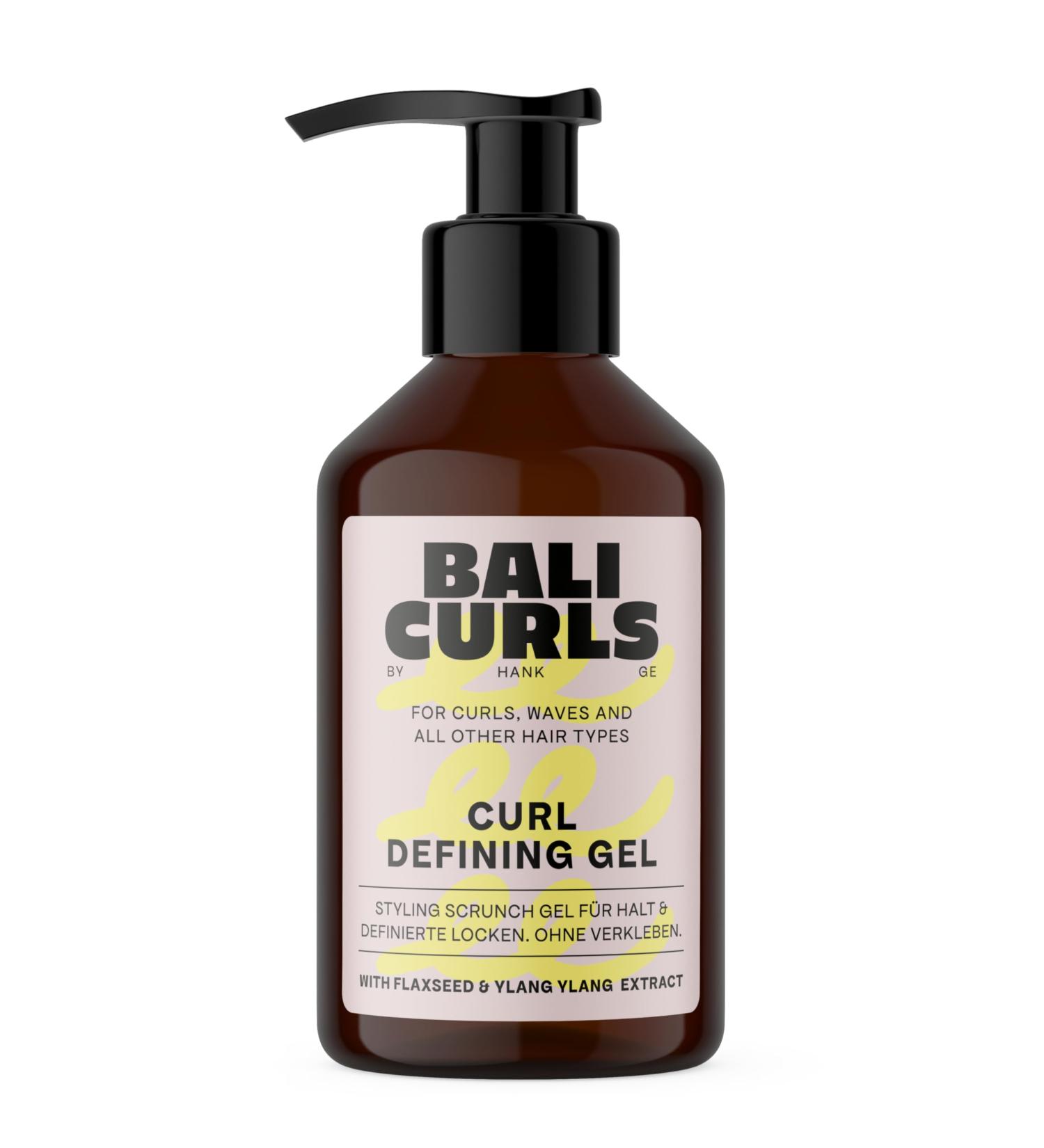 BALI CURLS Curl Defining Gel - Bouclant d finissant aux extraits de graines de lin et d'ylang-ylang - Gel bouclant v g talien pour des boucles souples et d finies - 150ml - Buy Online on GoSupps.com