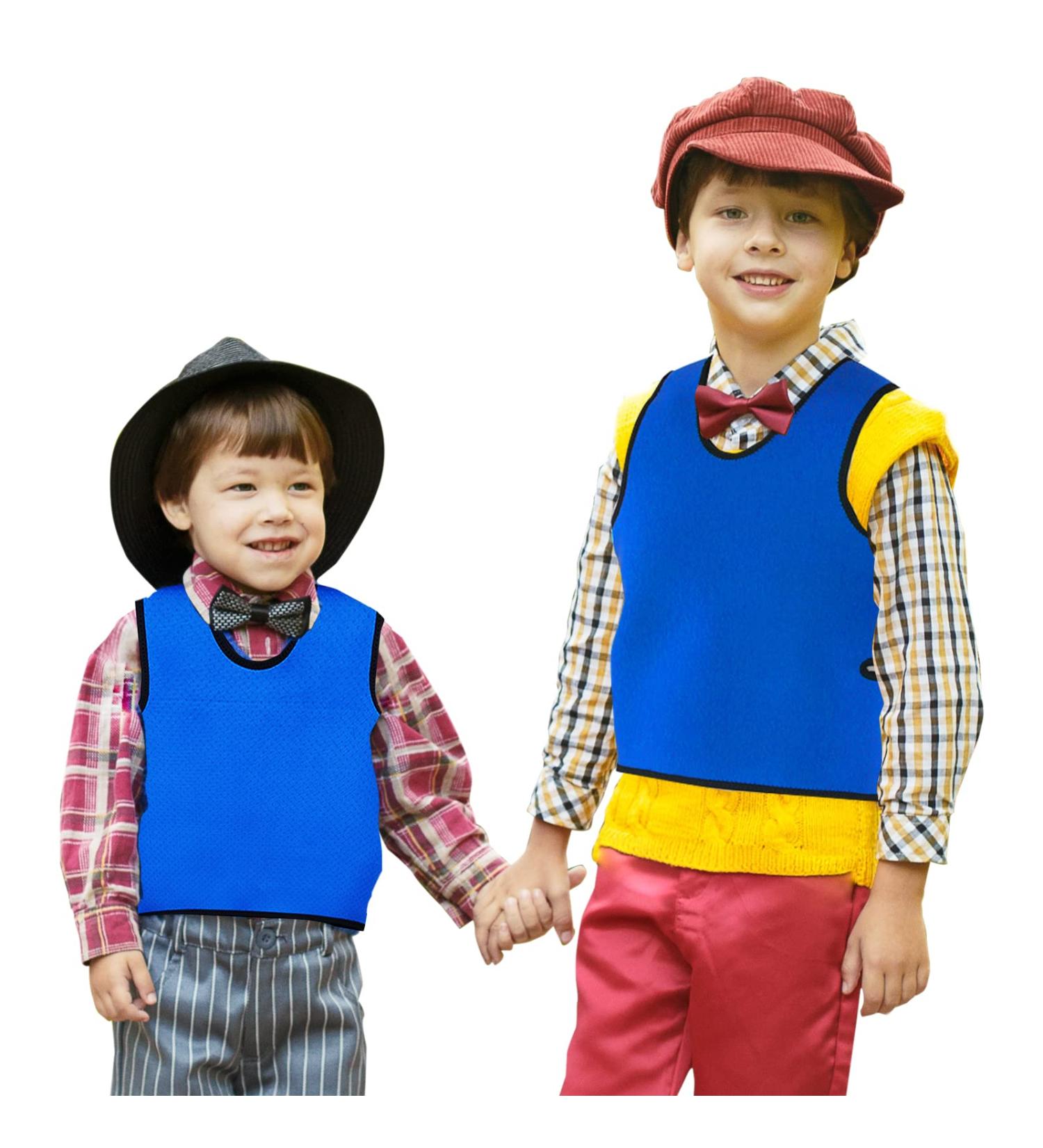 Sensory Compression Vest Deep Pressure Vest for Autism Hyperactivity Mood Processing Disorders Breathable Form-Fitting for Kids Children (Small 14 x 24 ) - Buy Online on GoSupps.com