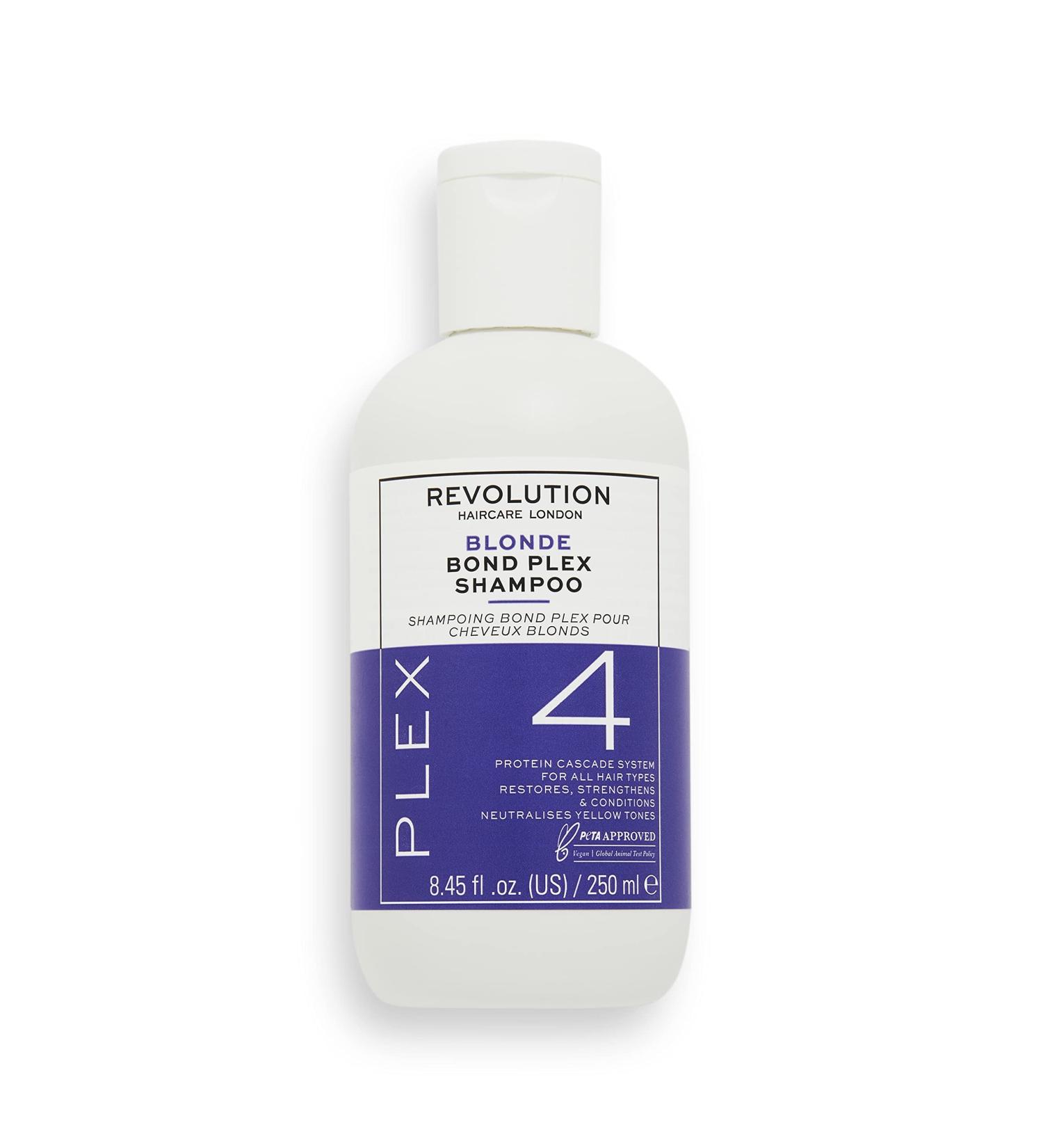 Blonde Plex 4 Bond Plex Shampoo Shampoo for Blonde Hair 250ml