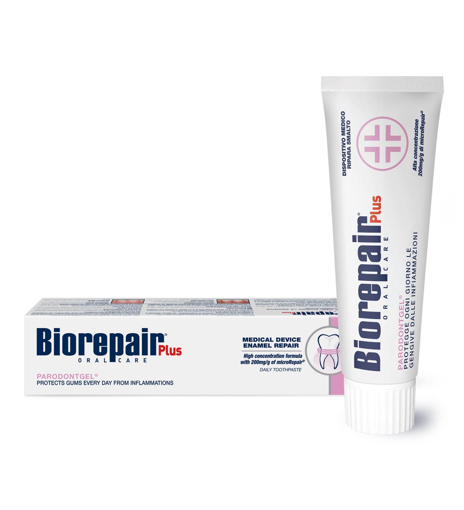 BIOREPAIR Plus Parodontgel Toothpaste 75 ml - Advanced Gum Care & Oral Health | International Shipping Available - Buy Online on GoSupps.com