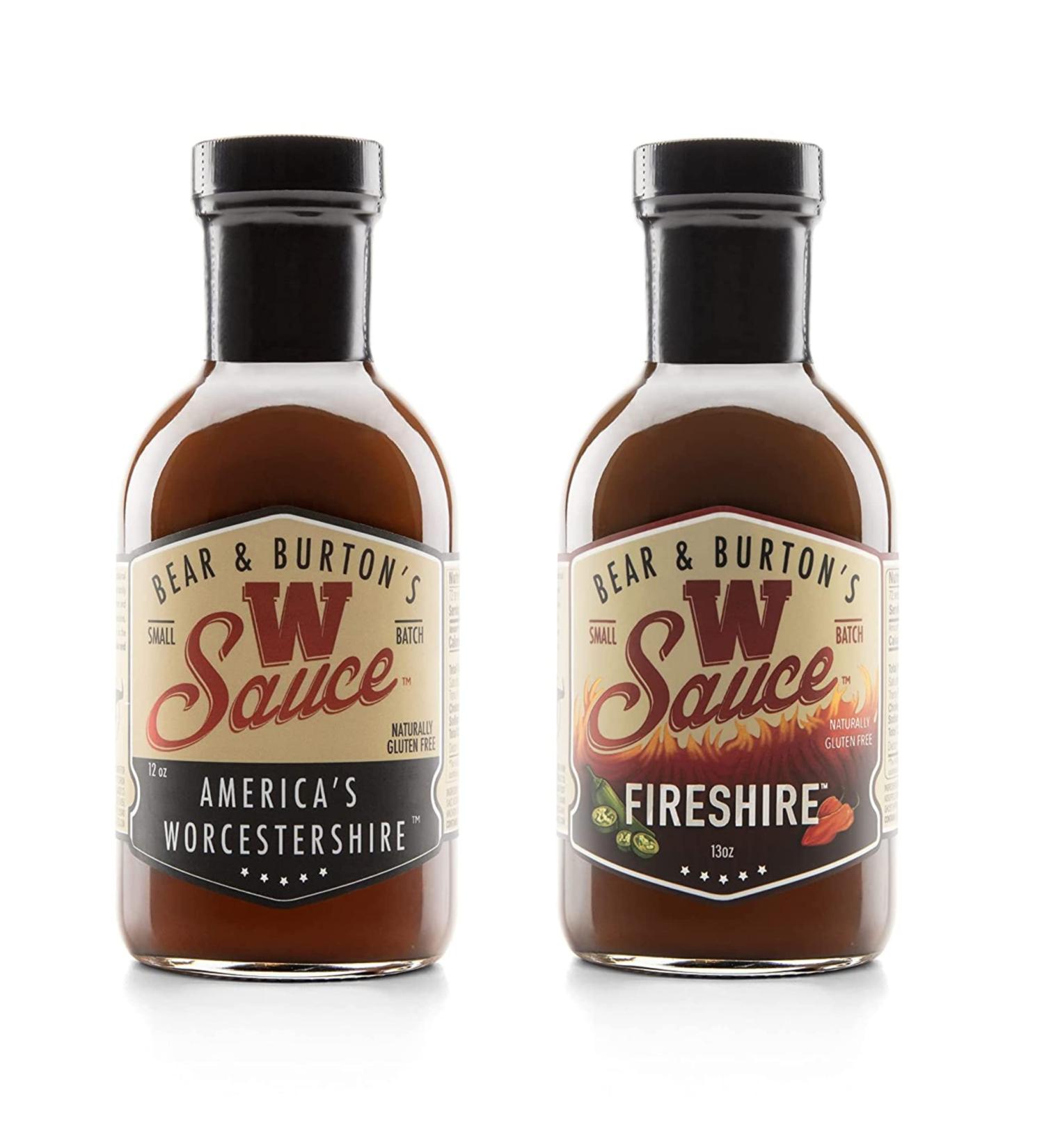 Bear & Burton's W Sauce + Fireshire Two Pack Fireshire and Original W Sauce 12 Fl oz