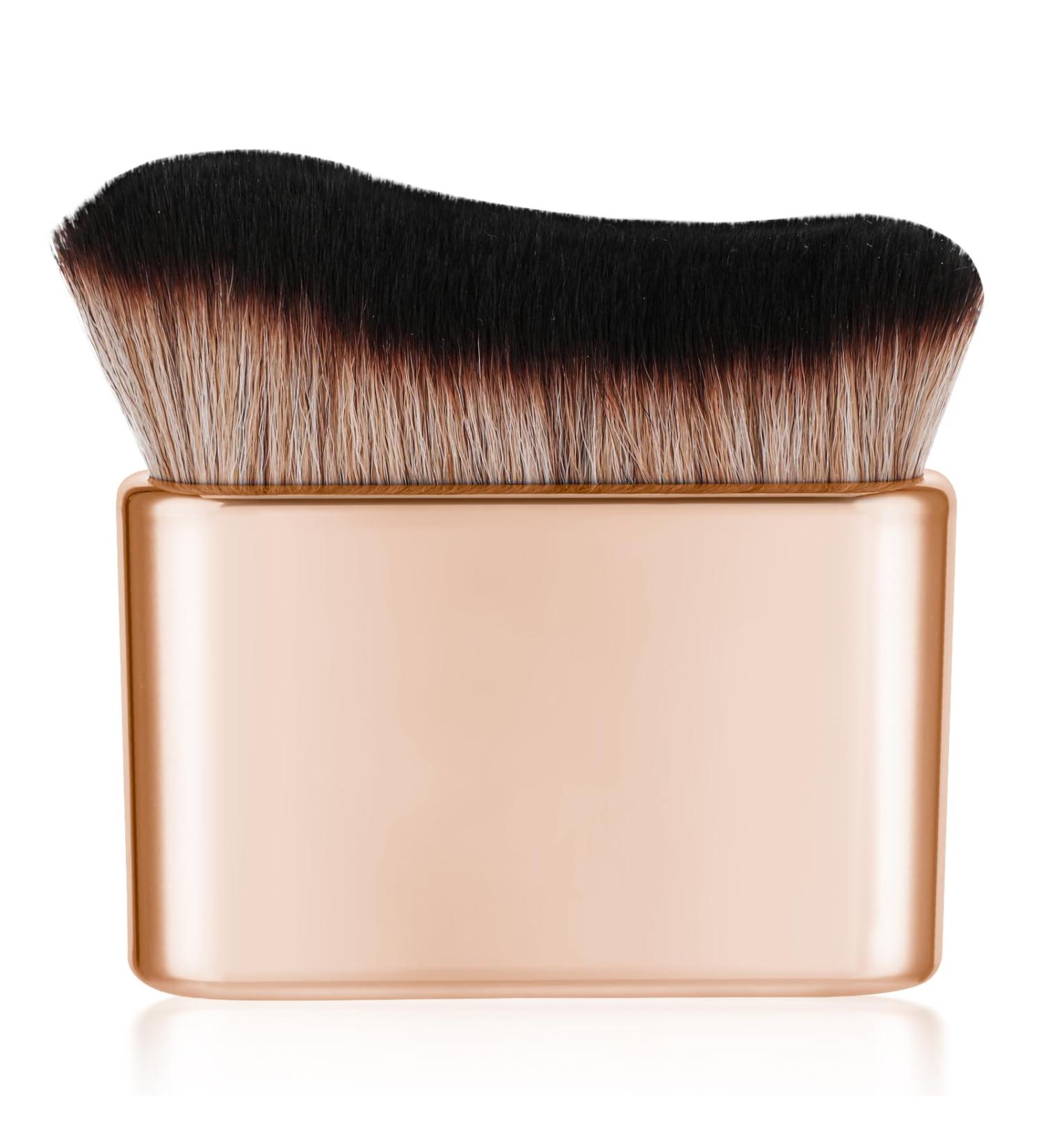 Amaxiu Self Tanner Brush Bronzer Self Tan Brush Self Tanning Brush Applicator Face Body Makeup Brush Sunscreen Brush Make Up Kabuki Brush(Rose Gold) - Buy Online on GoSupps.com