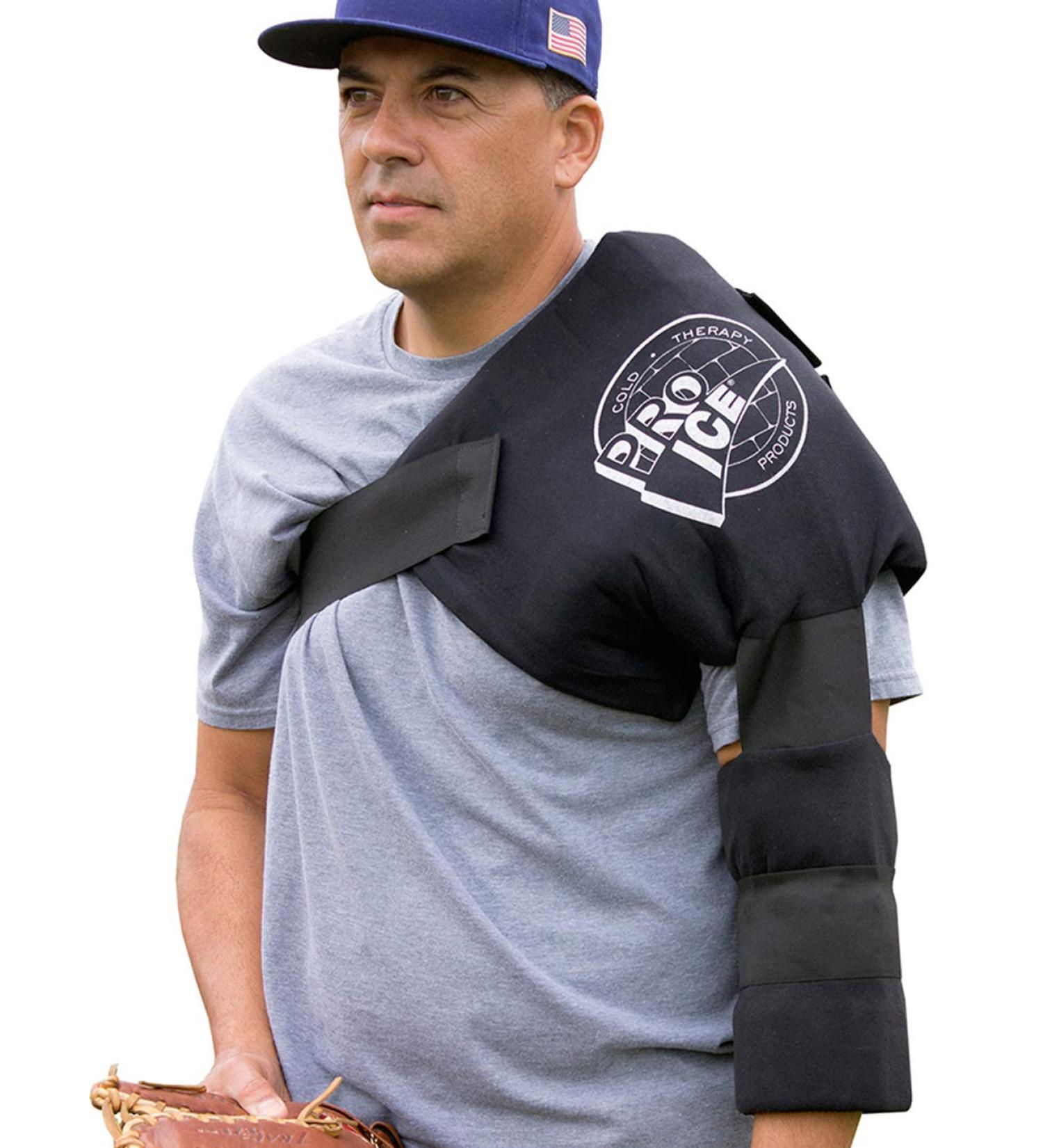 Pro Ice Cold Therapy Wrap for PRO Shoulder Elbow Arm Ice Pack PI240 to Treat Rotator Cuff Injury with Icing and Compression