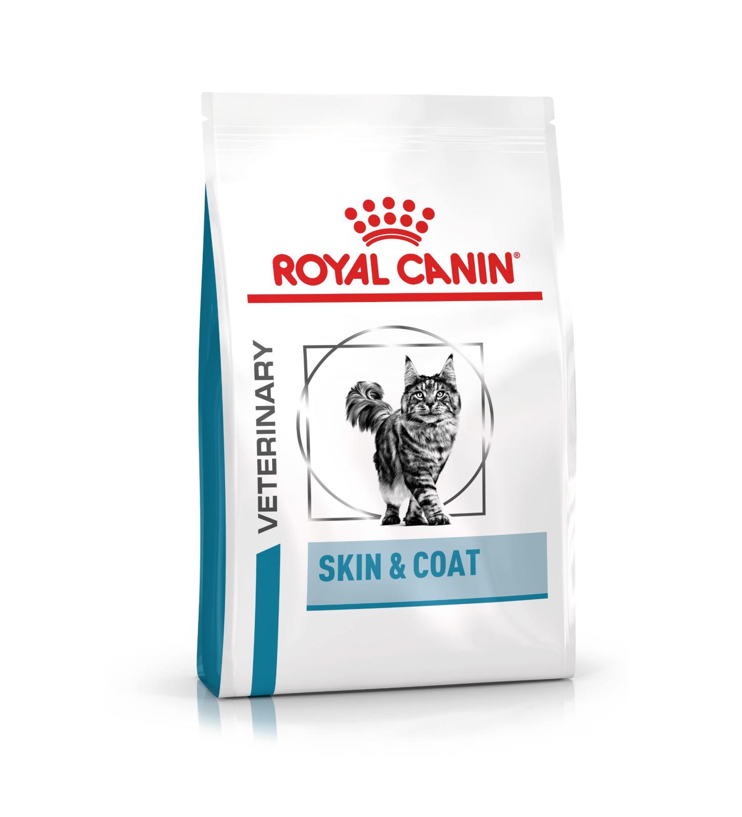 Royal Canin Veterinary Skin & Coat for Neutered Cats | 1.5 kg | Support Skin Health & Hair Loss Solutions - Buy Online on GoSupps.com