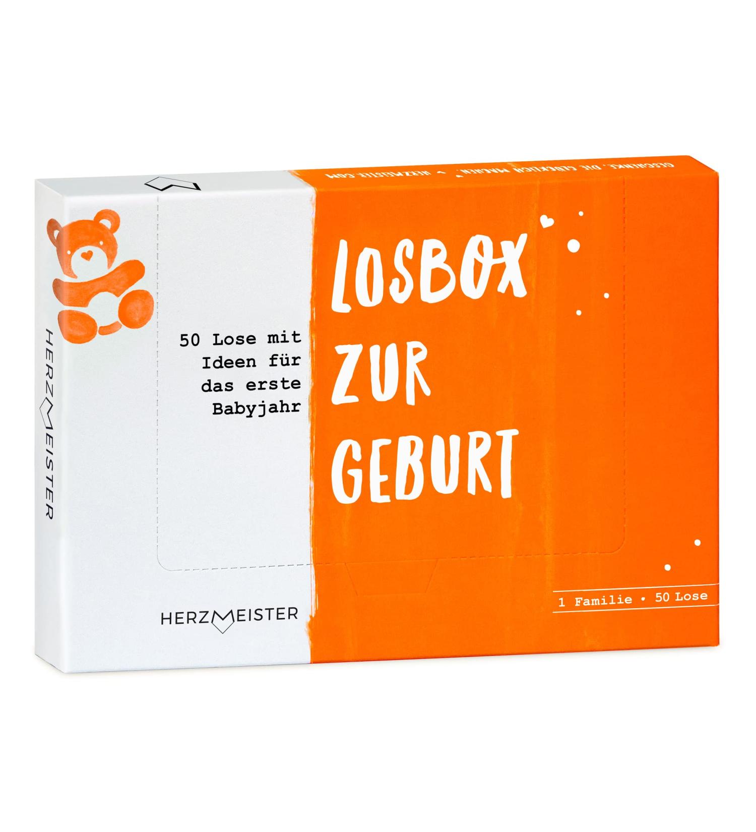 LosBox: Ultimate Birth Gift for Parents & Baby - 50 Unique Ideas for Boys & Girls | Perfect Gift for Expectant Parents - Buy Online on GoSupps.com