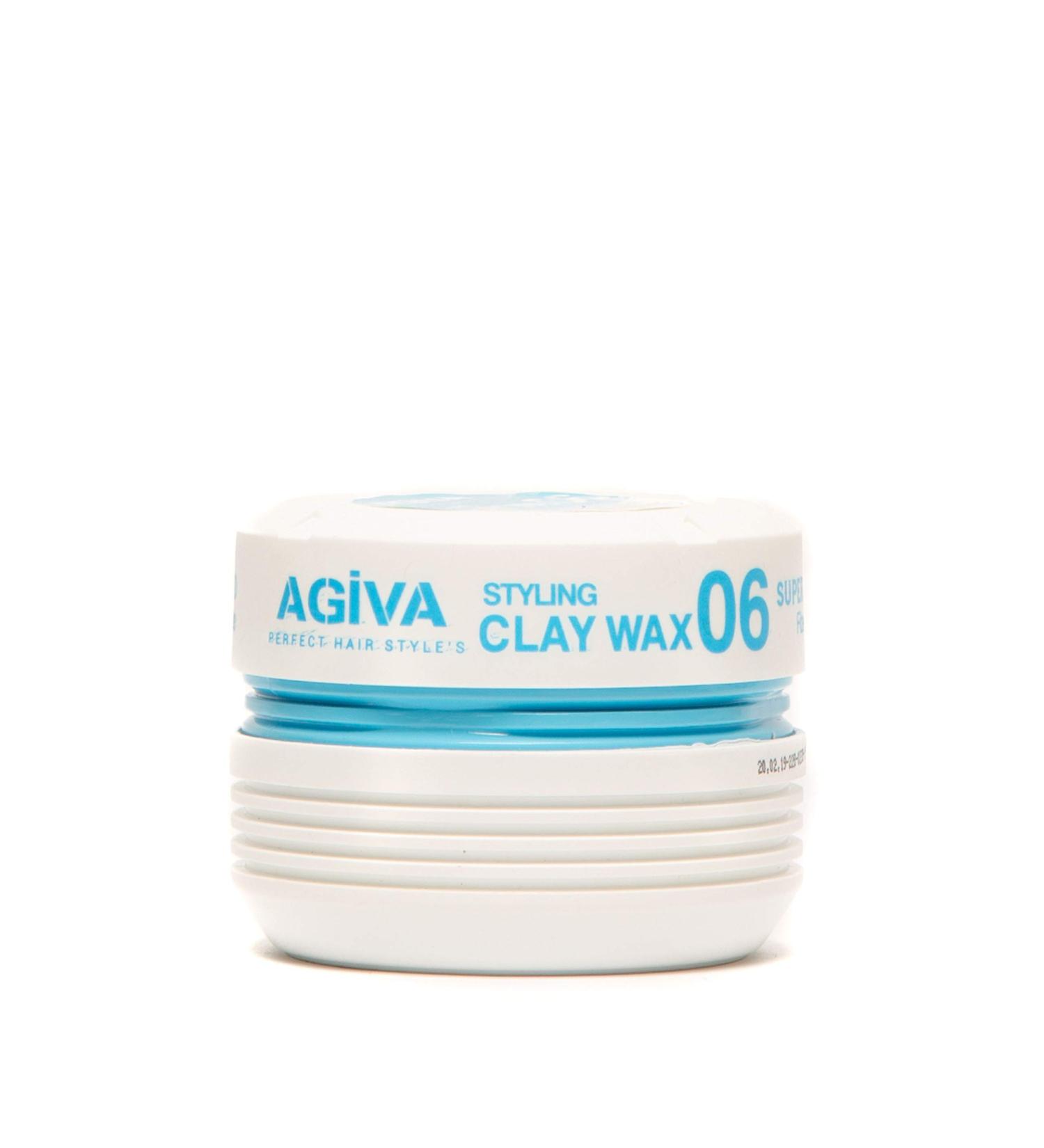 Agiva Hair Styling Fiber Clay Wax 06 - Medium Hold & Natural Finish | 6oz - International Shipping Available - Buy Online on GoSupps.com