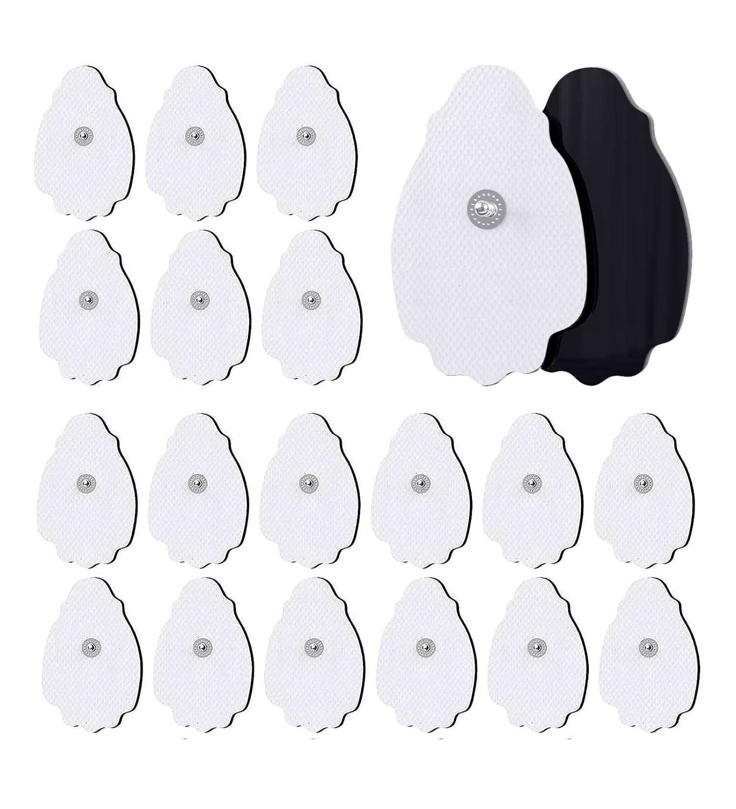 20-Pack TEC.BEAN Latex-Free TENS/EMS Unit Replacement Pads | Long-lasting Electrode Pads for MEDVICE Belifu TENS Machine - Buy Online on GoSupps.com