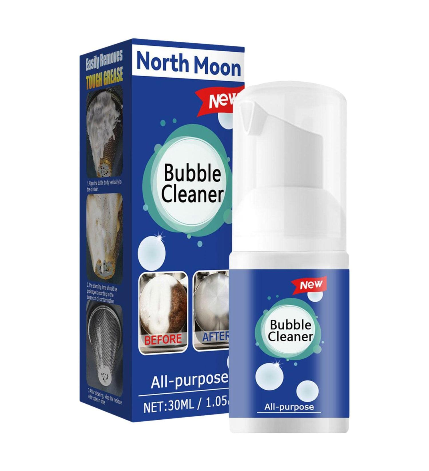 5 Bubble Cleaner for Kitchen | Powerful Multipurpose Foam Cleaner 30ml Rinse Grease Cleaner Heavy Duty for Kitchen & Bathroom Stubborn Grease and Grim 5 Pcs 30ml - Buy Online on GoSupps.com
