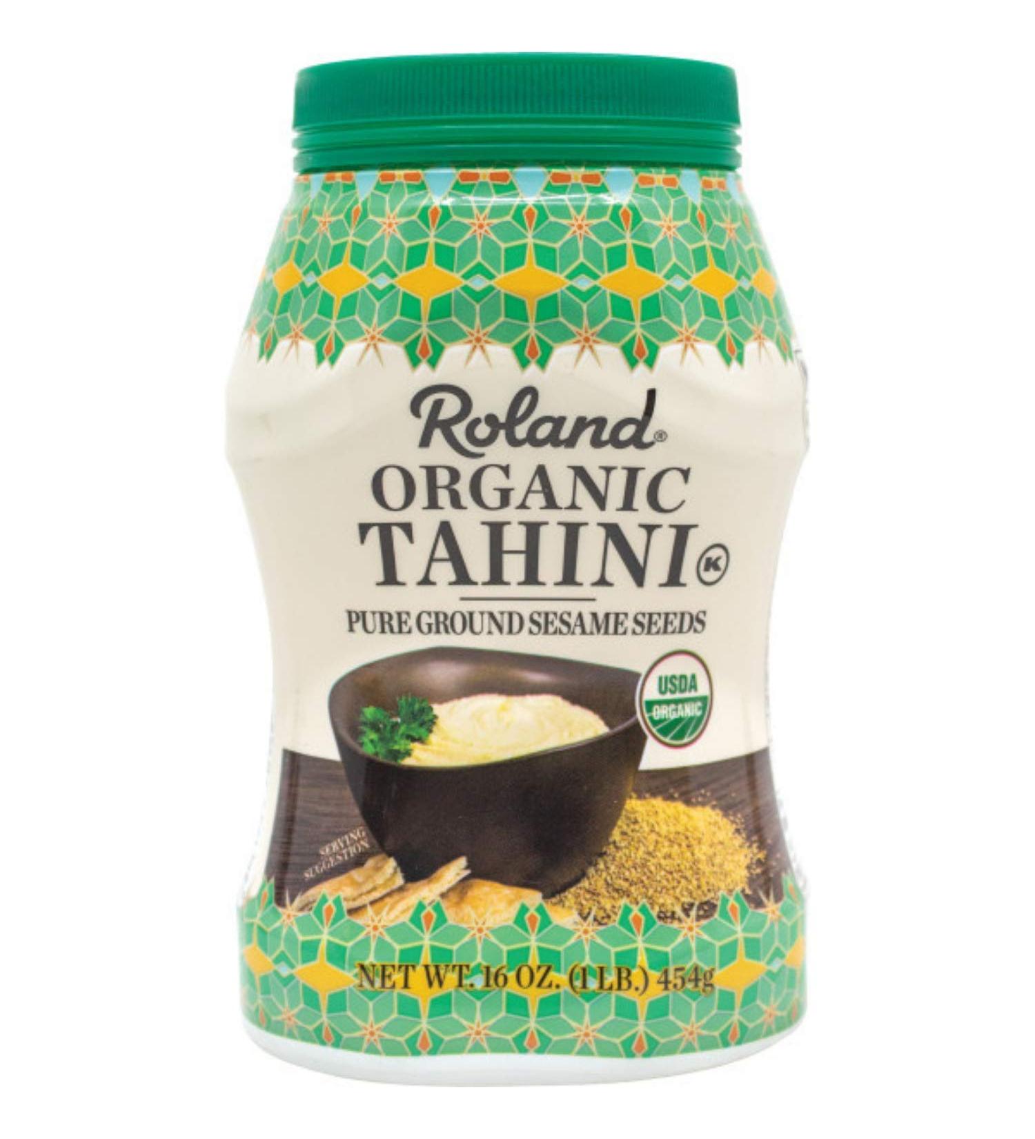 Roland Foods Organic Tahini From Pure Ground Sesame Seed  Specialty Imported Food  1-Pound Jar - Buy Online on GoSupps.com