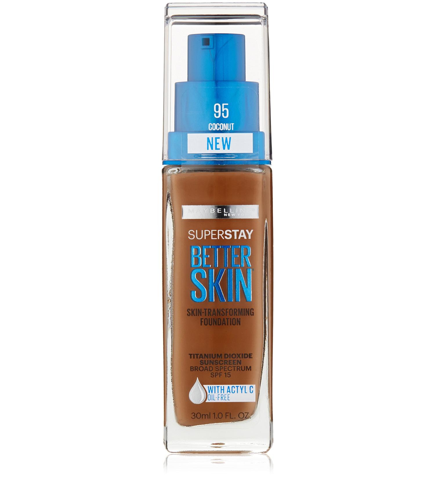 Maybelline Superstay Better Skin Foundation Coconut - 1oz - Buy Online on GoSupps.com