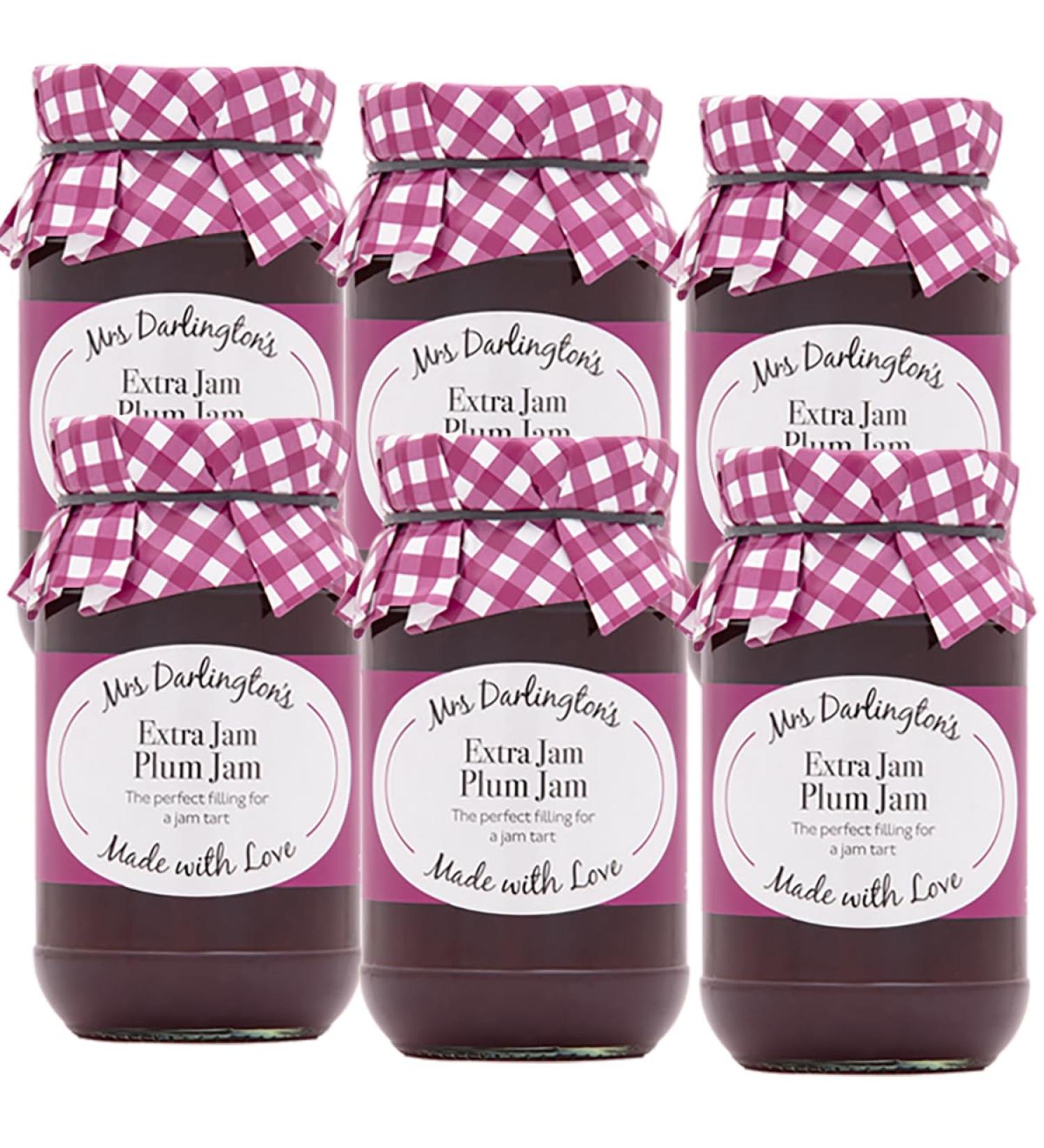 Mrs Darlington's Plum Jam - 340g - Pack of 6