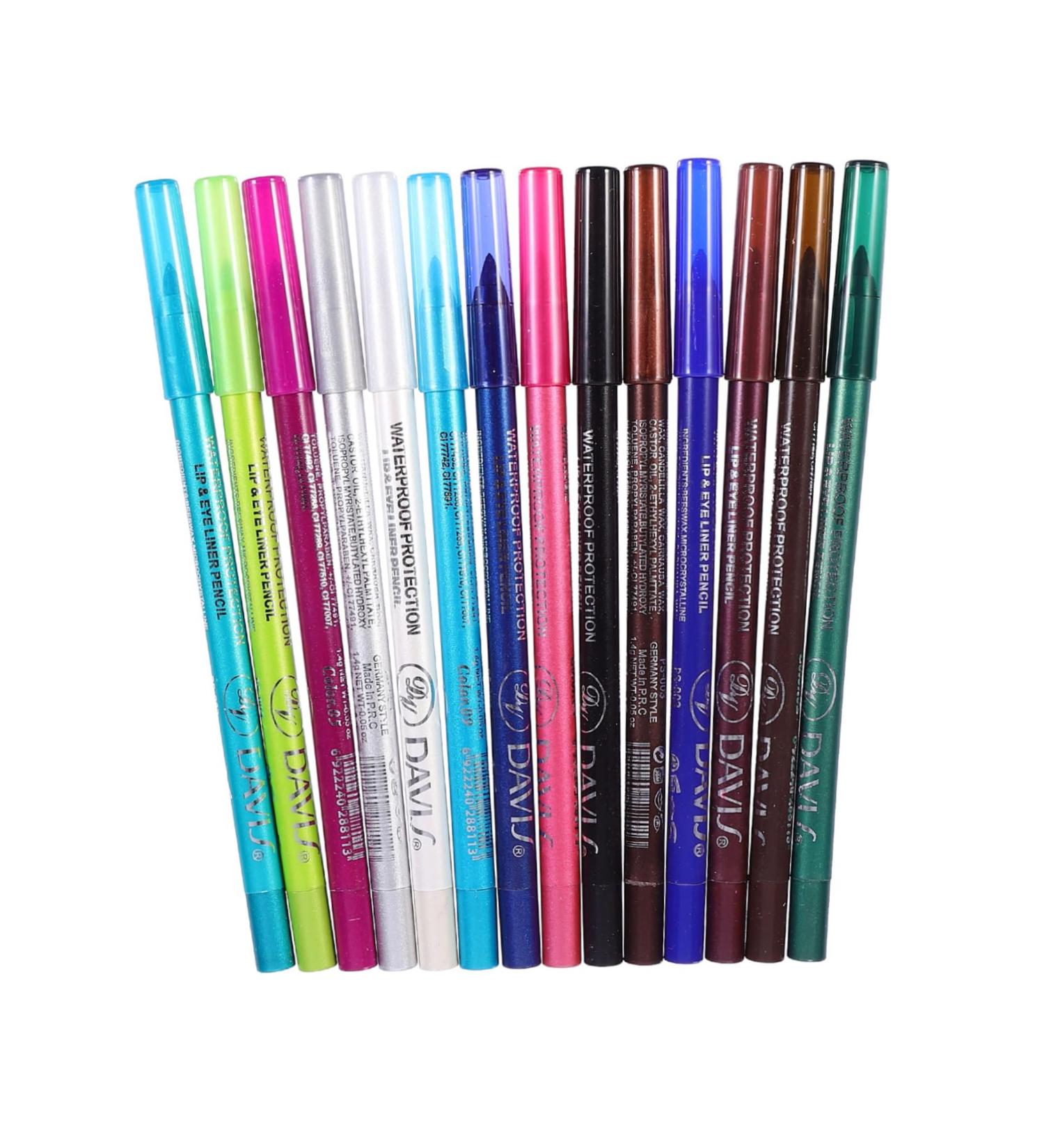 PAMINGONO 14pcs Eyeshadow Pencil Set Eye Lining Pencil Girl Eyeliner Pencil Eye Makeup Accessory Makeup Pencil Cosmetics Pencil Cosmetic Accessories Eyeliner Drawing Tool Eye Lining Tool - Buy Online on GoSupps.com
