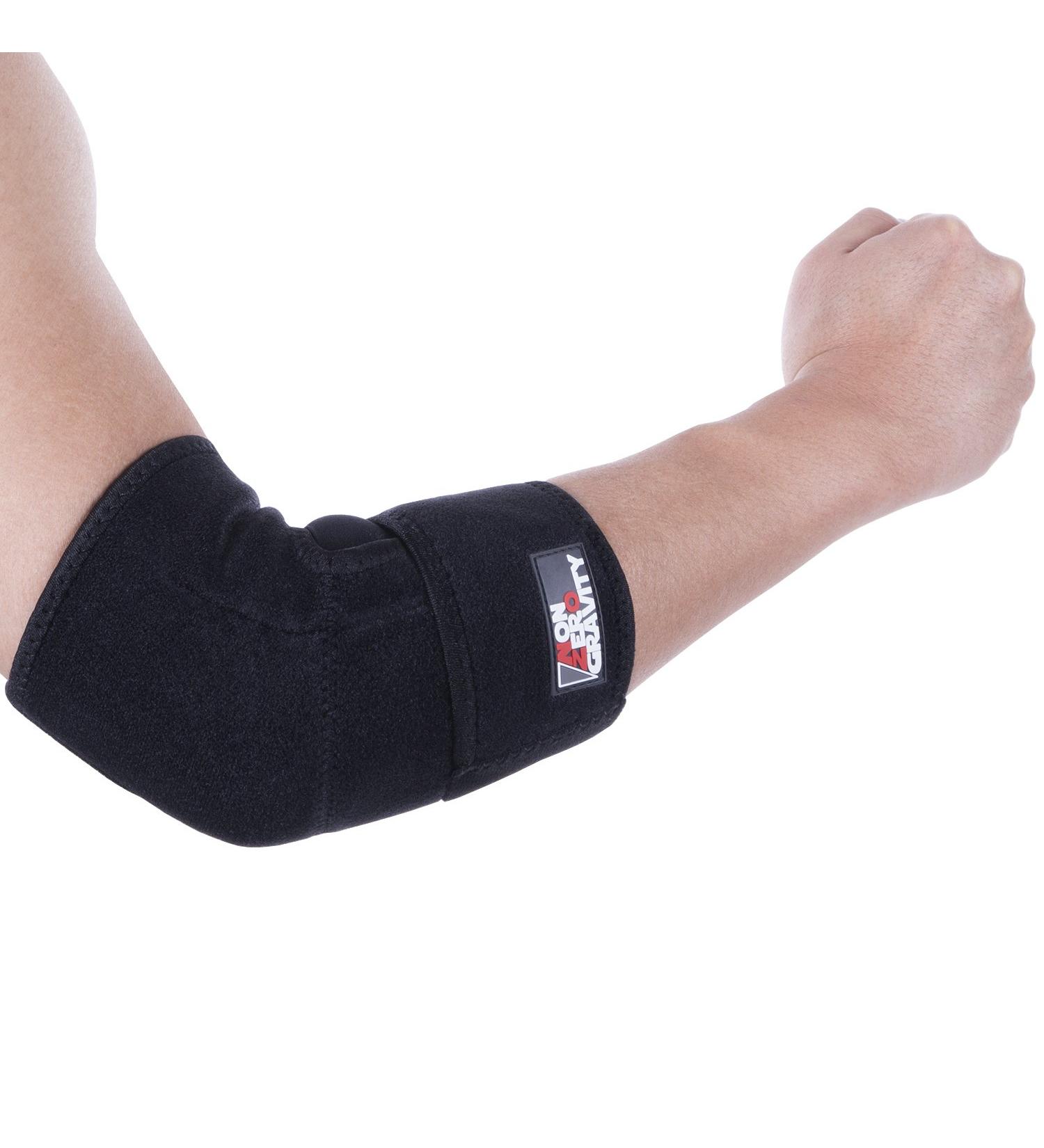 Nonzero Gravity Adjustable Breathable Neoprene Elbow Support - Universal Fit for Ultimate Comfort & Pain Relief | Shop Internationally - Buy Online on GoSupps.com