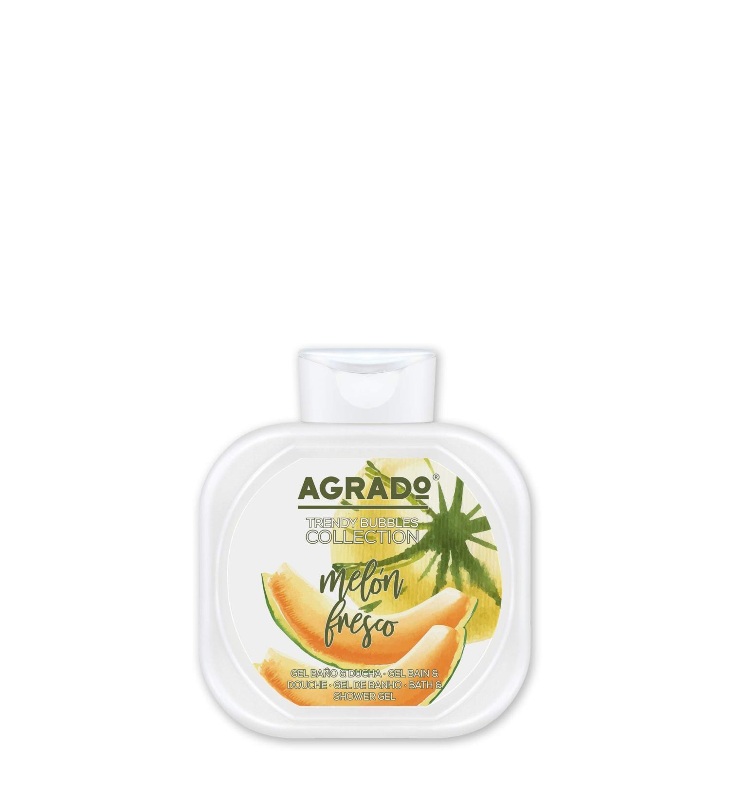 Agrad BATH FOAM AND SHOWER GEL FRESH MELON 750 ml AGRADO - Buy Online on GoSupps.com