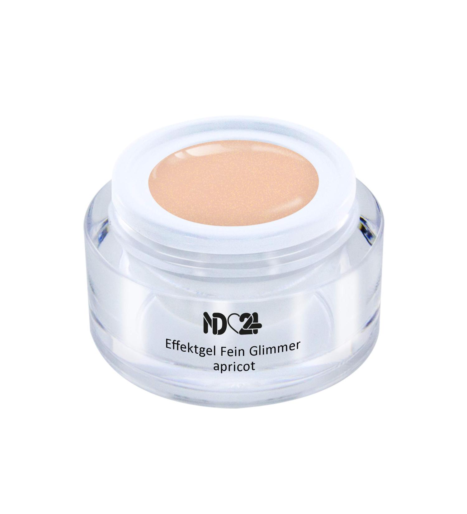 Buy UV LED Effect Gel Fine Glitter - Apricot Orange - Studio Quality - Made in Germany - 5ml | International Shipping Available - Buy Online on GoSupps.com