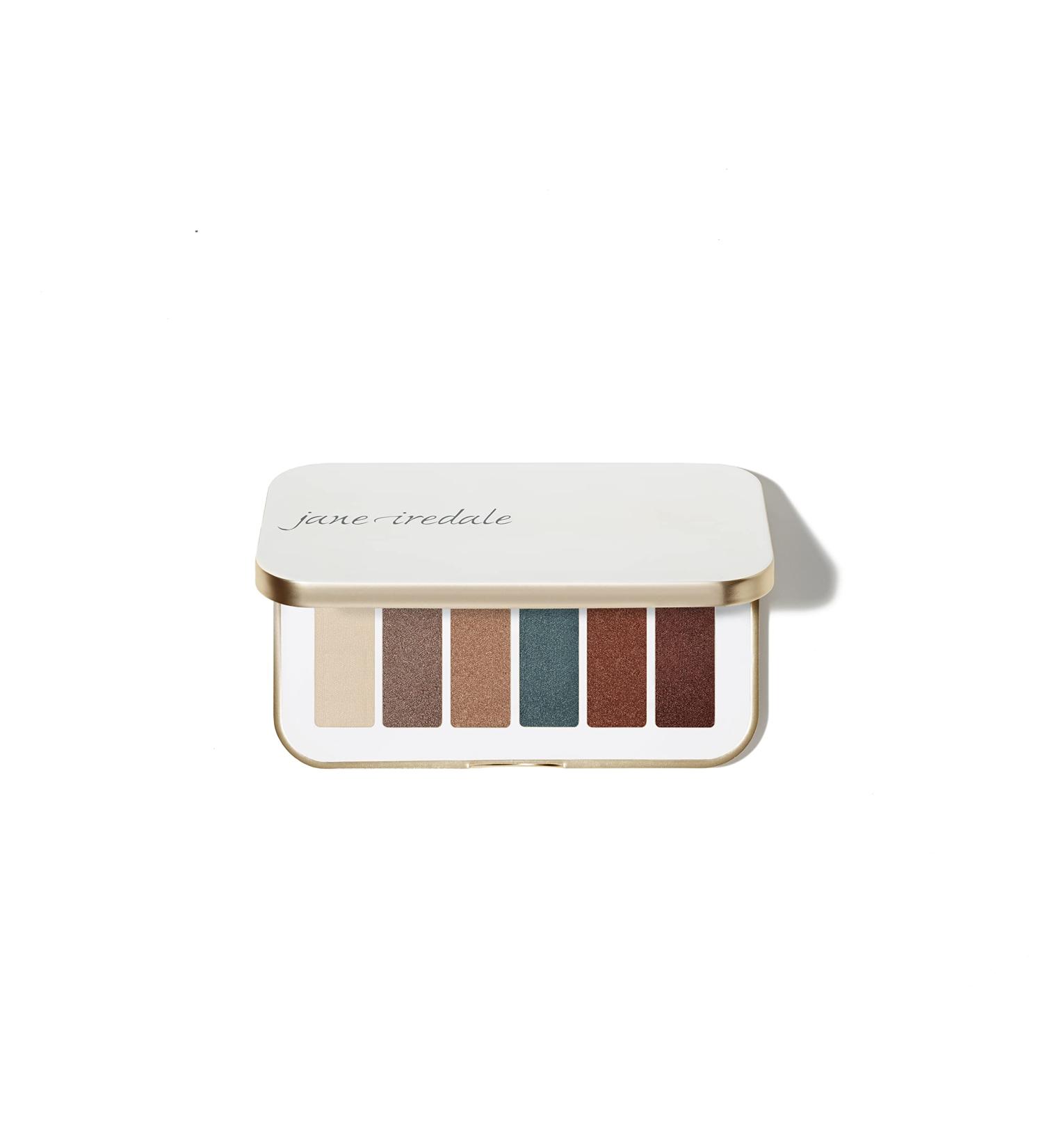 jane iredale PurePressed Eye Shadow Palette - Solar Flare | Mineral & Botanical Extracts | Long Lasting & Crease Resistant | Safe for Sensitive Eyes - Buy Online on GoSupps.com