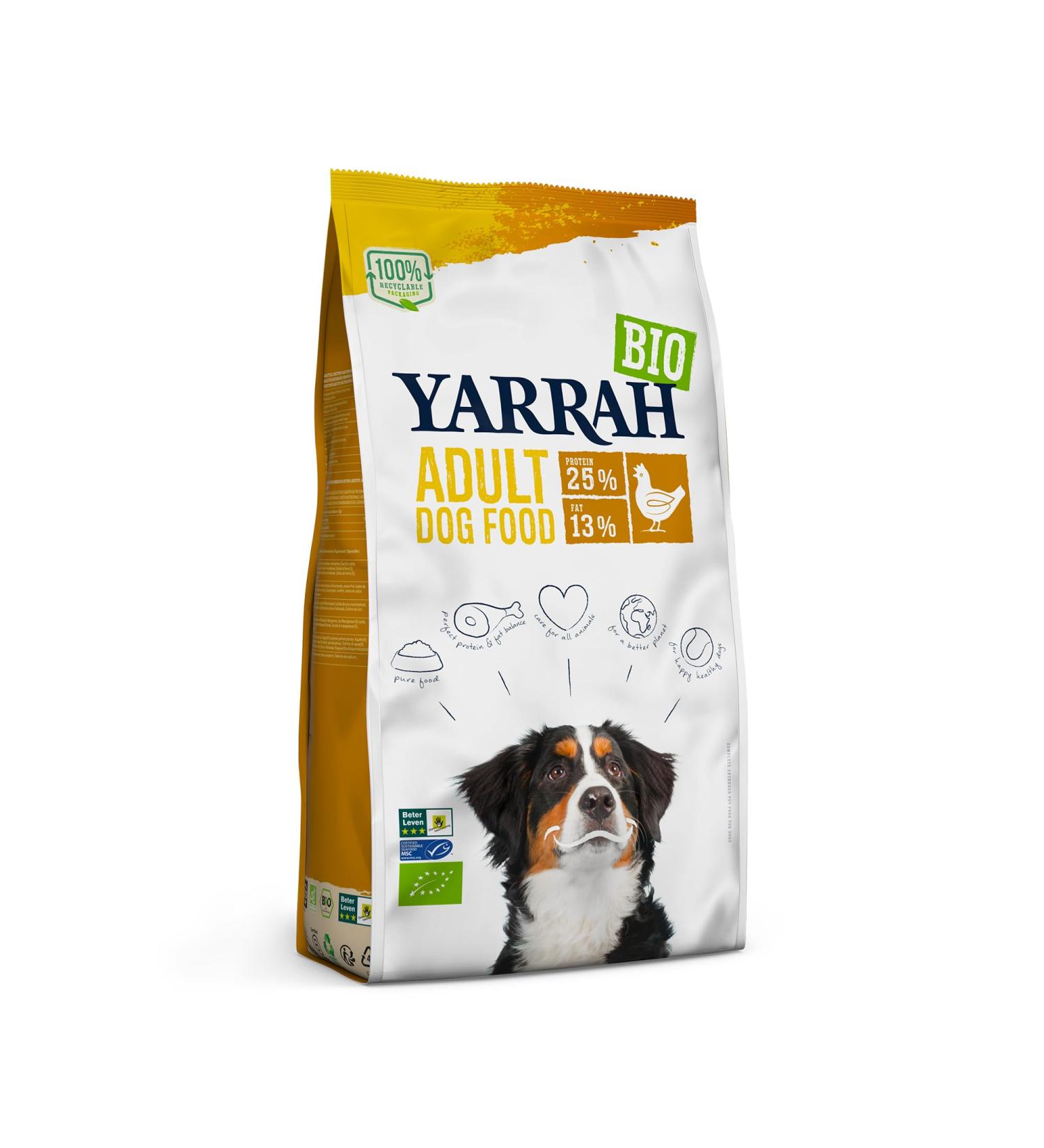 Yarrah Chicken Croquettes 15 kg | 100% Organic and without artificial additives