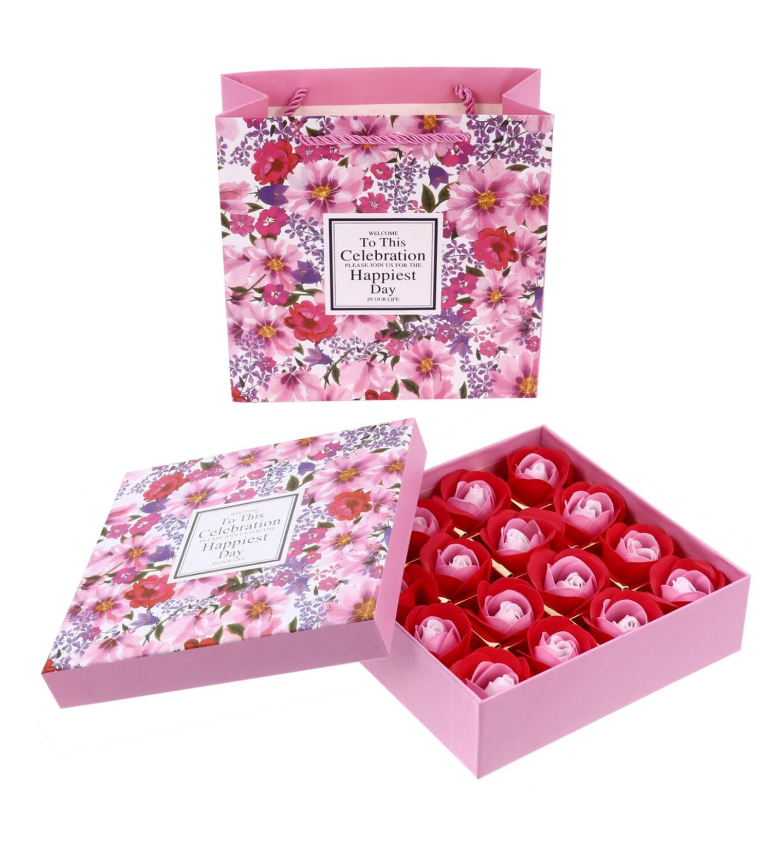 POPETPOP 2 Boxes Rose Soap Soap Flowers Floral Soaps Mom Birthday Rose Petals Artificial Rose Scented Soap Shower Soap Scented Soaps Christmas Roses Mother - Buy Online on GoSupps.com