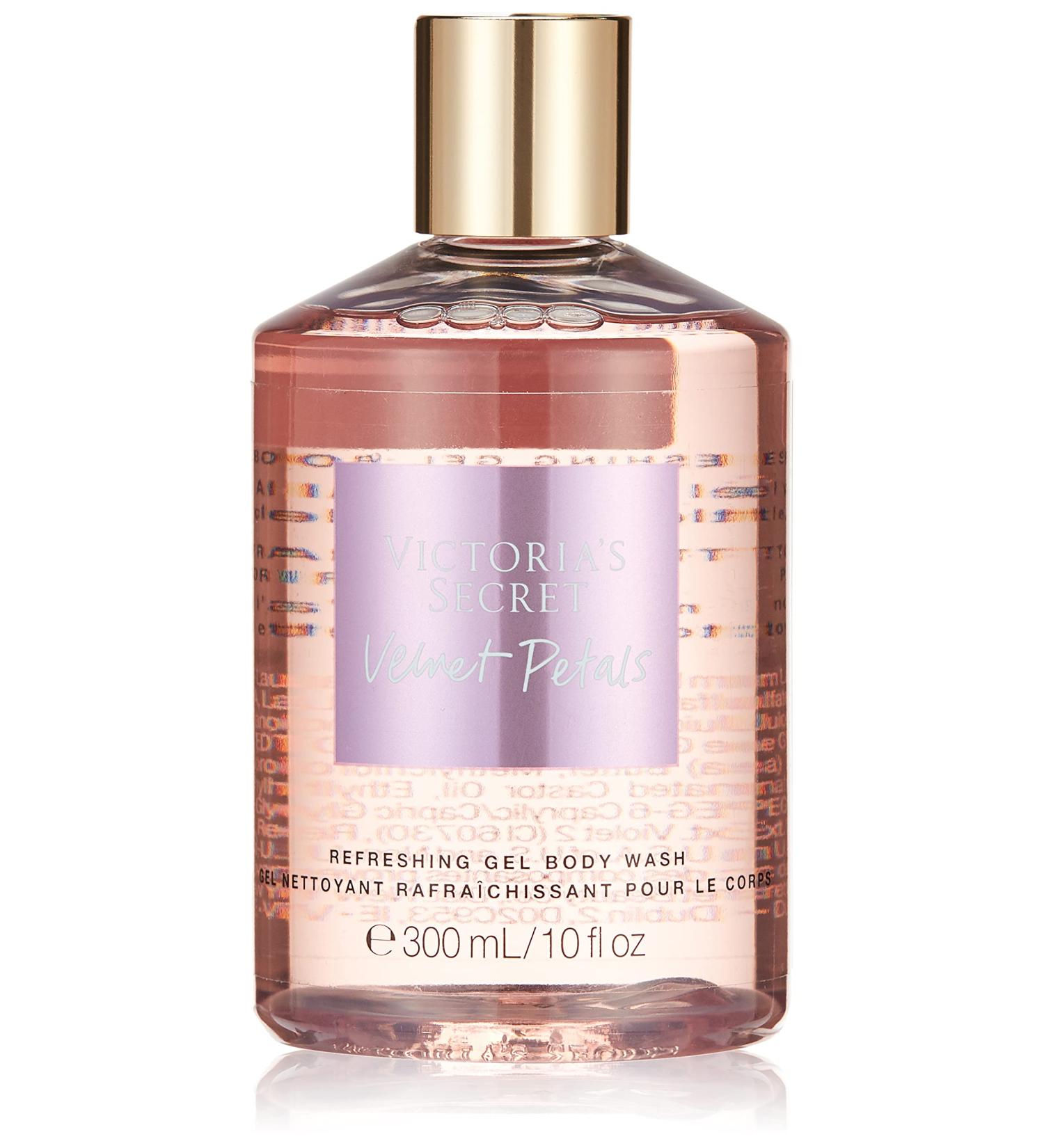 Victoria's Secret Velvet Petals Refreshing Gel Body Wash Shower Gel 10 oz (Velvet Petals)
