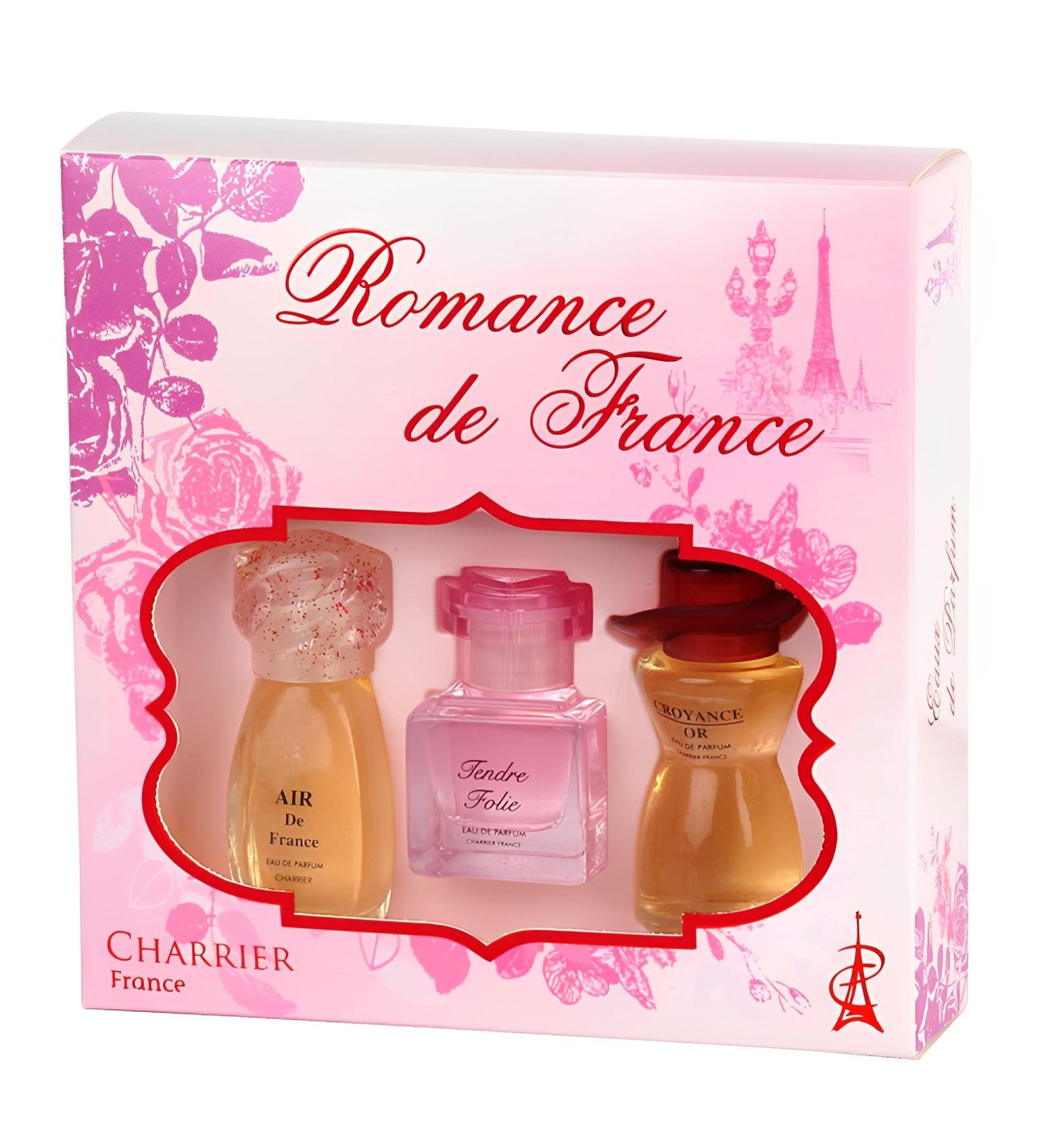 3 Eaux de Parfum Gift Set - 'Romance de France' - 33.6 ml - Made in Provence France - Buy Online on GoSupps.com