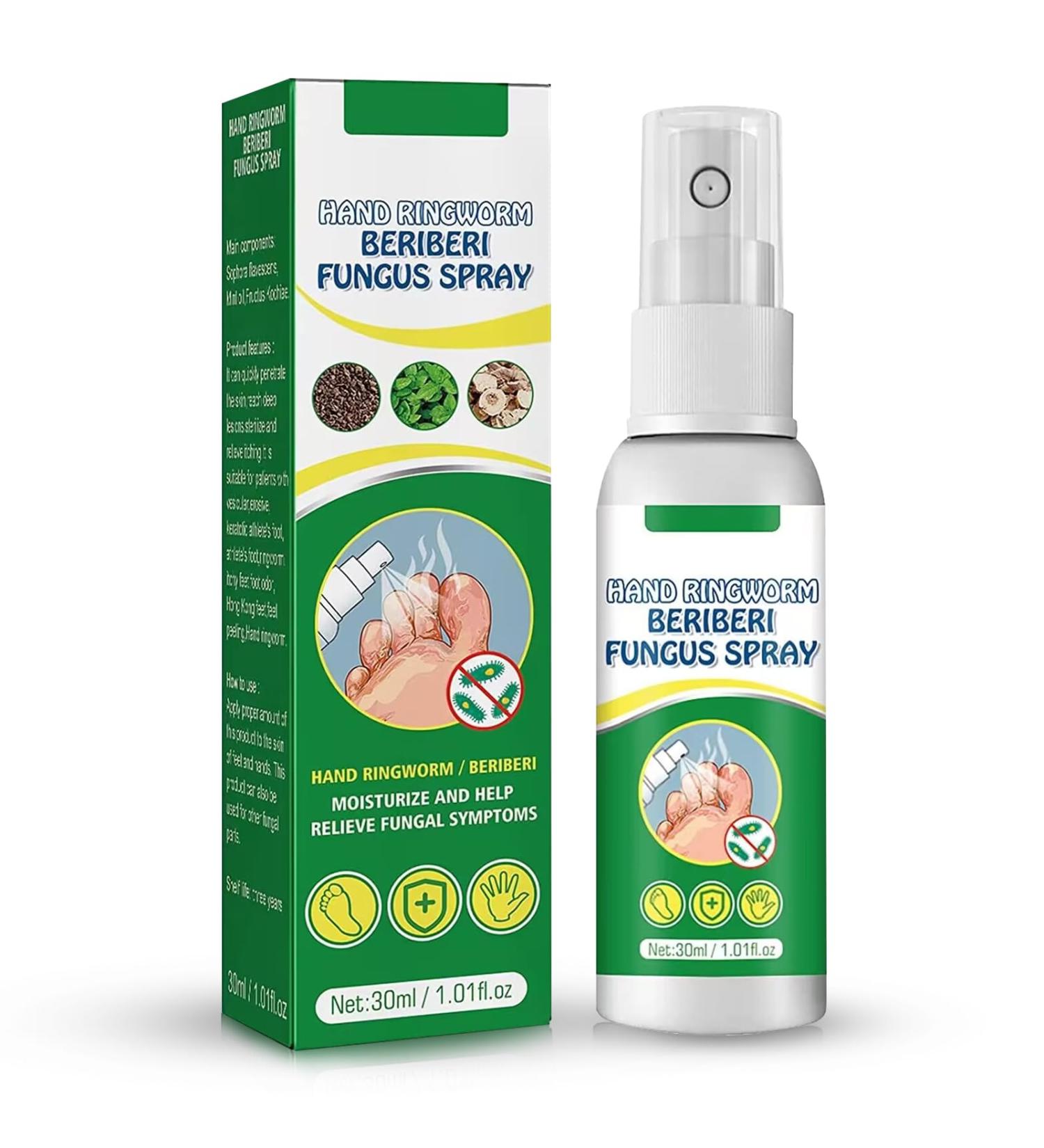 Extra Strength Athletes Foot Treatment Spray for Itchy, Inflamed, and Smelly Feet - 30ML (1FL.OZ) - Buy Online on GoSupps.com