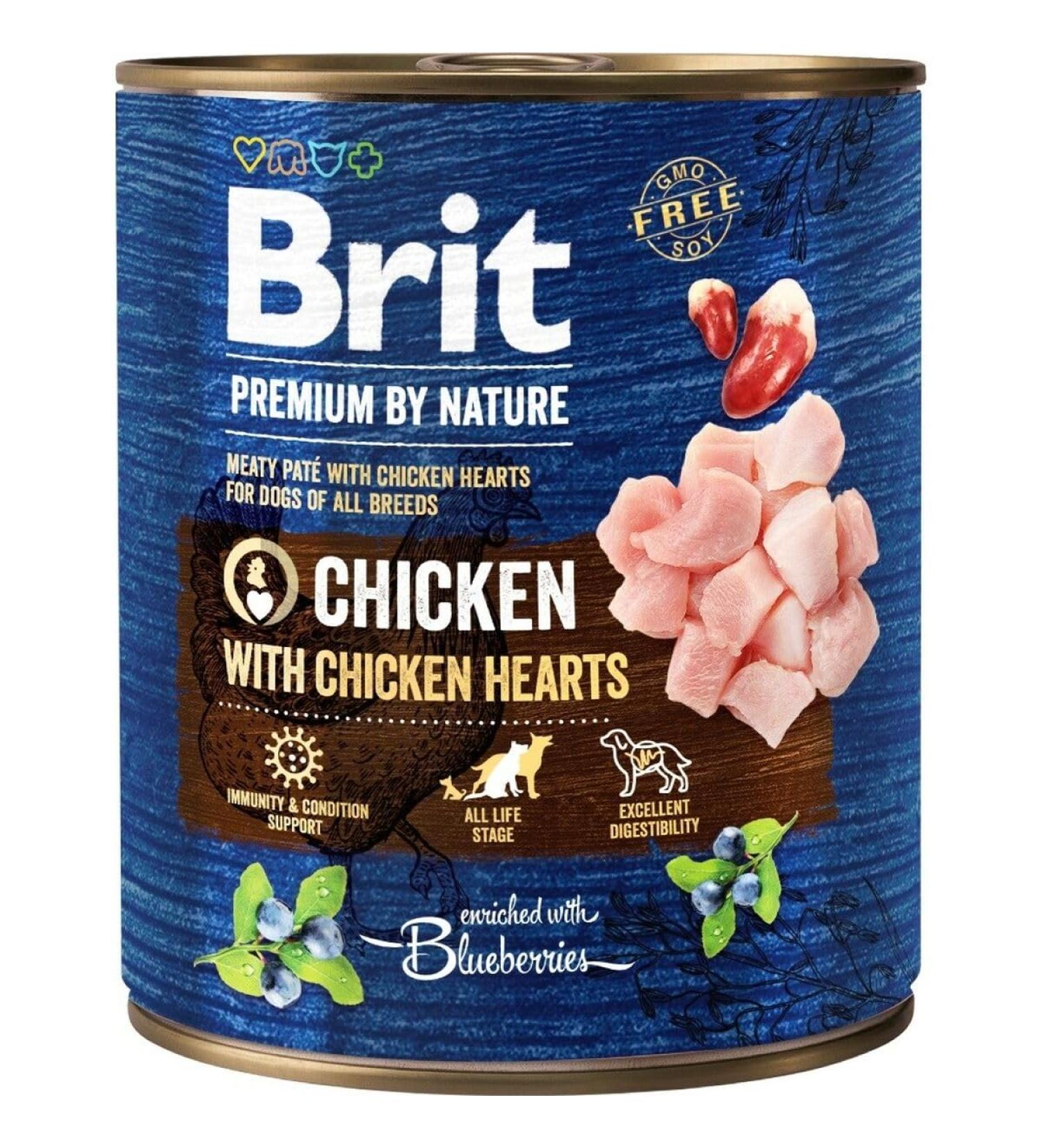 Brit Premium Wet Food Chicken 800g