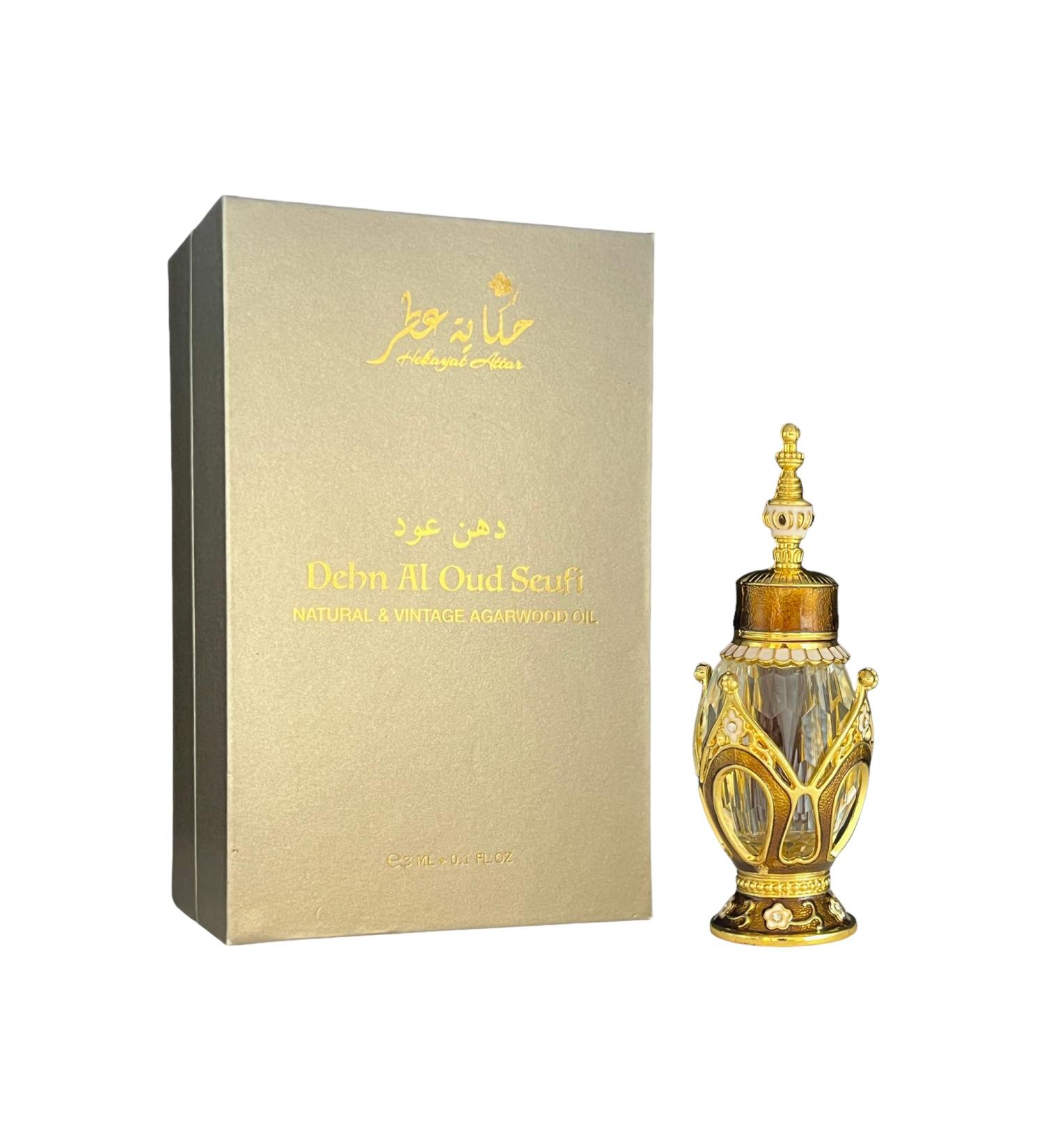Dehn Al Oud Seufi Natural & Vintage Agarwood Oil 3ml 0.1 fl oz