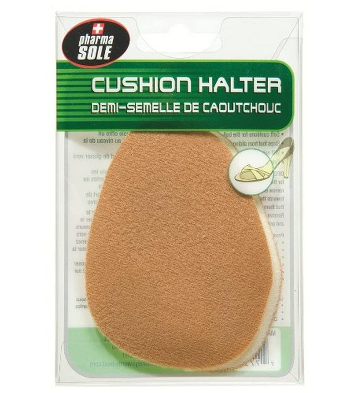 Moneysworth and Best Non-Slip Ball of Foot Suede Cushion Halter Tan