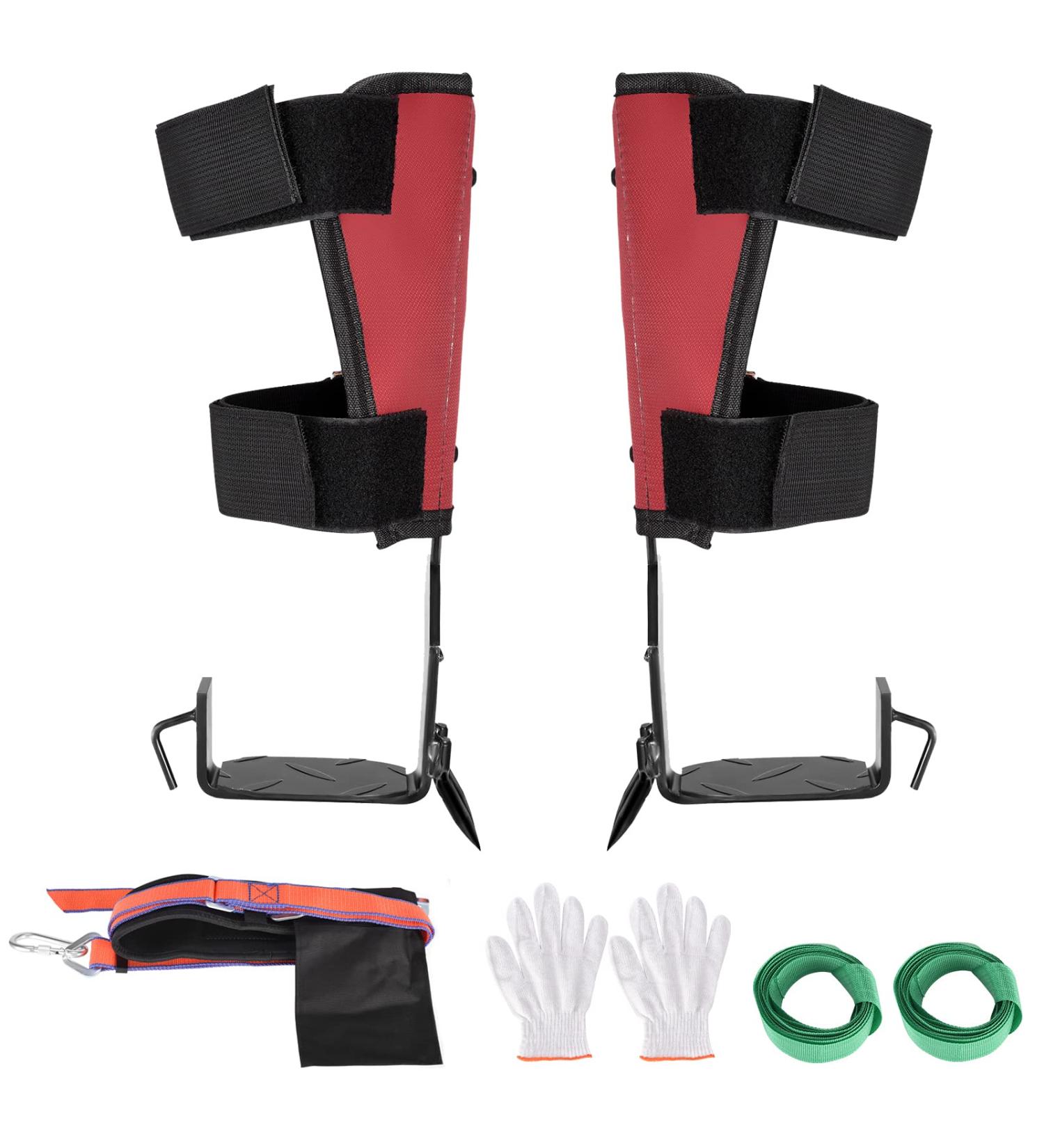 Hlieeeosfcn Tree Climbing Spike Set - Non-Slip Tree Climbing Equipment with Safety Belt | Durable Climbing Tools for Safe Outdoor Adventures - Buy Online on GoSupps.com