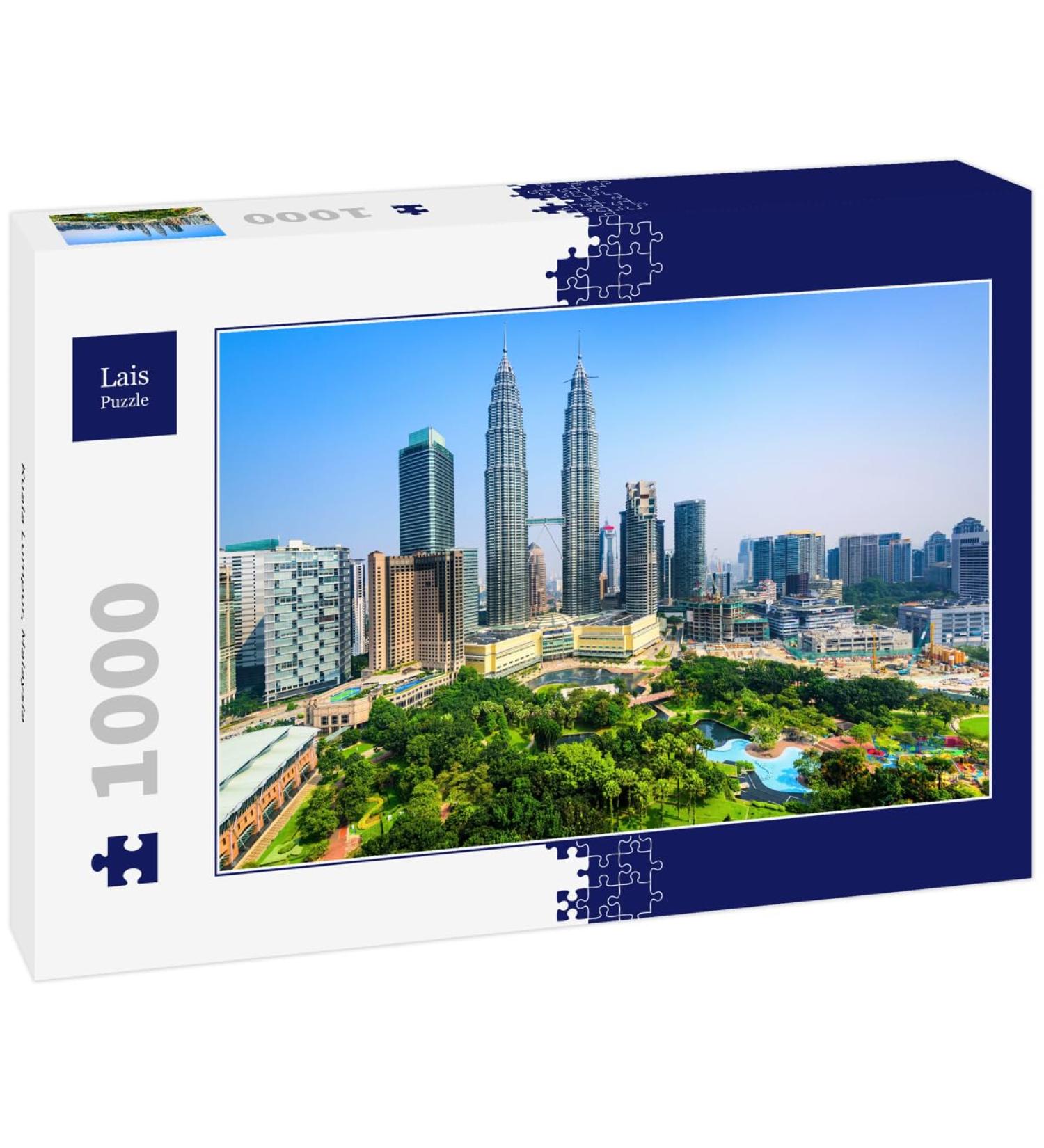 Lais Puzzle Kuala Lumpur Malaysia 1000 pieces - Buy Online on GoSupps.com