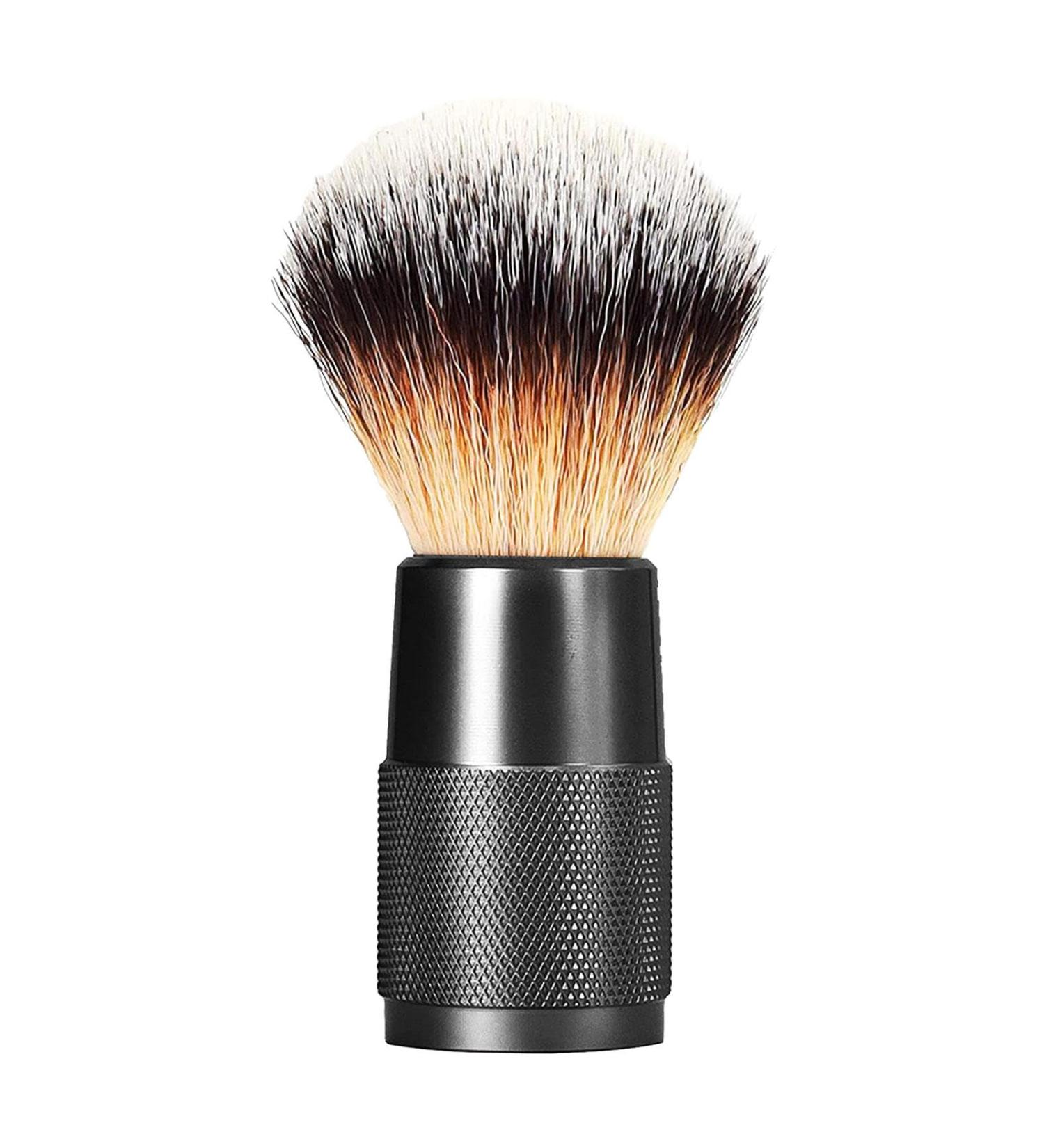 Harilla Beard Shaving Brush Premium Men's Rasier Cream Brush for Fathers & Husbands | Light Foaming Soap Brush in Black - Buy Online on GoSupps.com