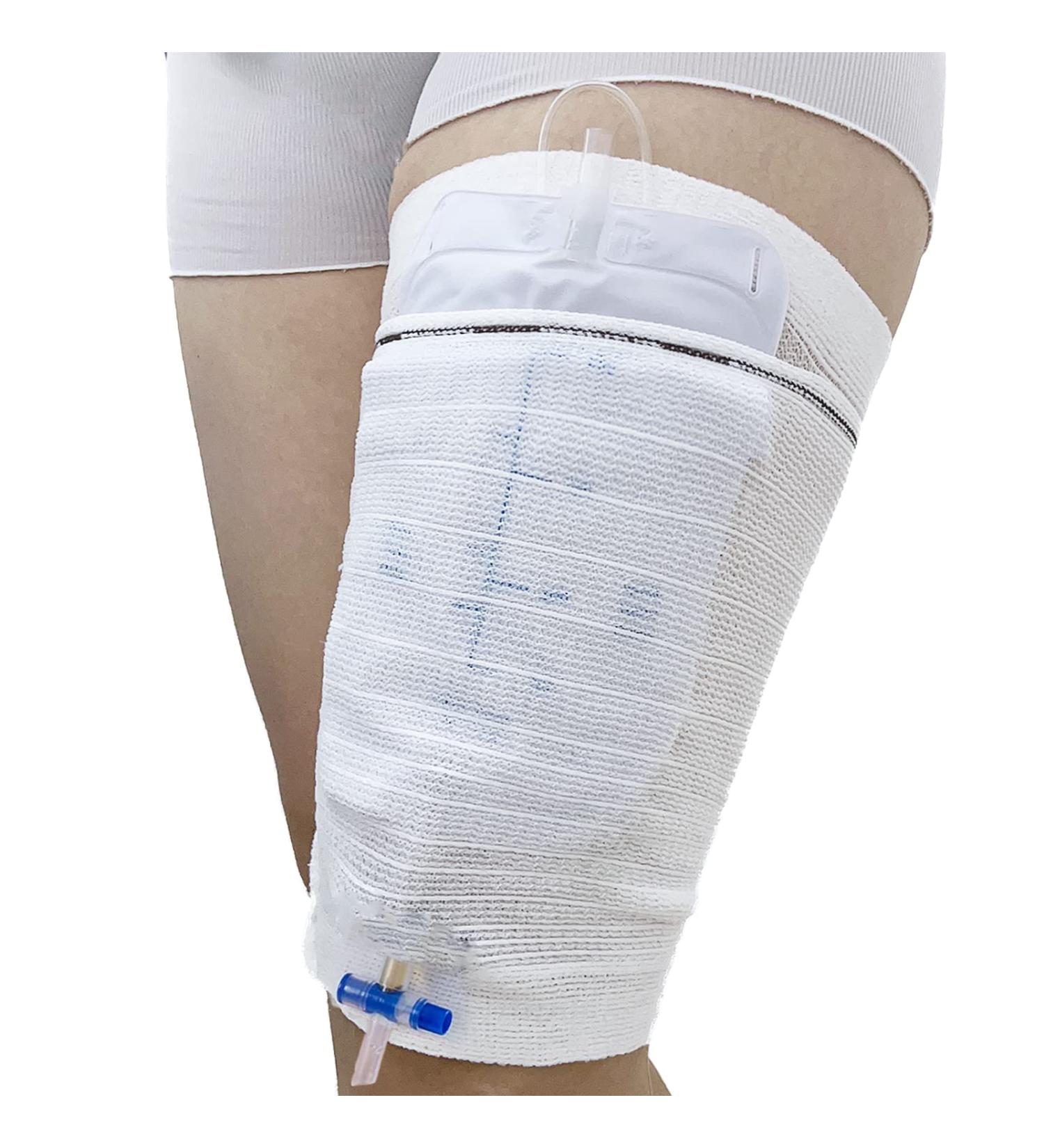 Choytong Catheter Leg Bag Holder Cover | Comfortable Foley Sleeve | Ultra-Soft & Breathable Protection for Urine Bags - Buy Online on GoSupps.com