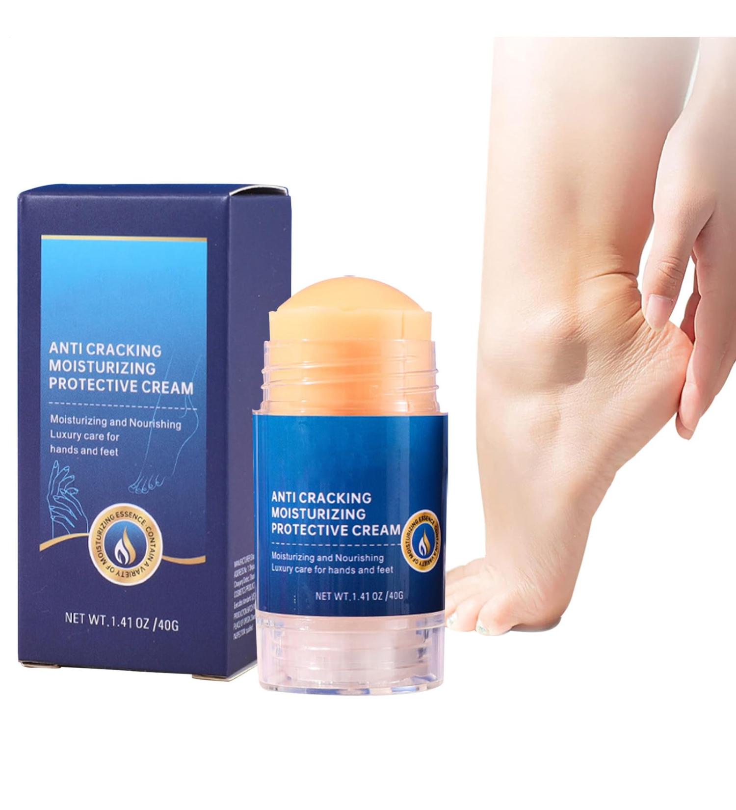 Cracked Heel Care Foot Moisturizer Cream Rapid Absorption Intense Hydration Healing Callus Softener Ideal for Rough Skin Pedicure Nighttime Repair Routine - Buy Online on GoSupps.com