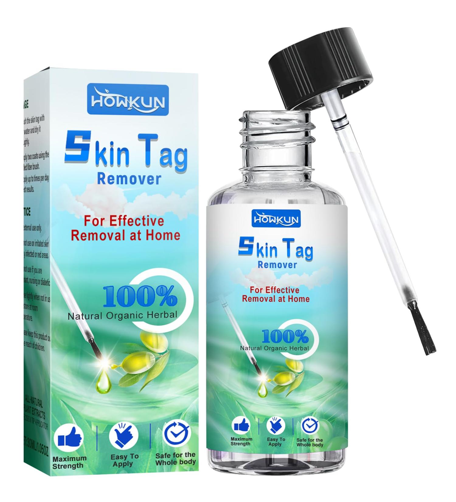 Skin Tag Removal & Wart Mole Remover Lotion 30ML - Fast-Acting & Effective - Blue - Buy Online on GoSupps.com