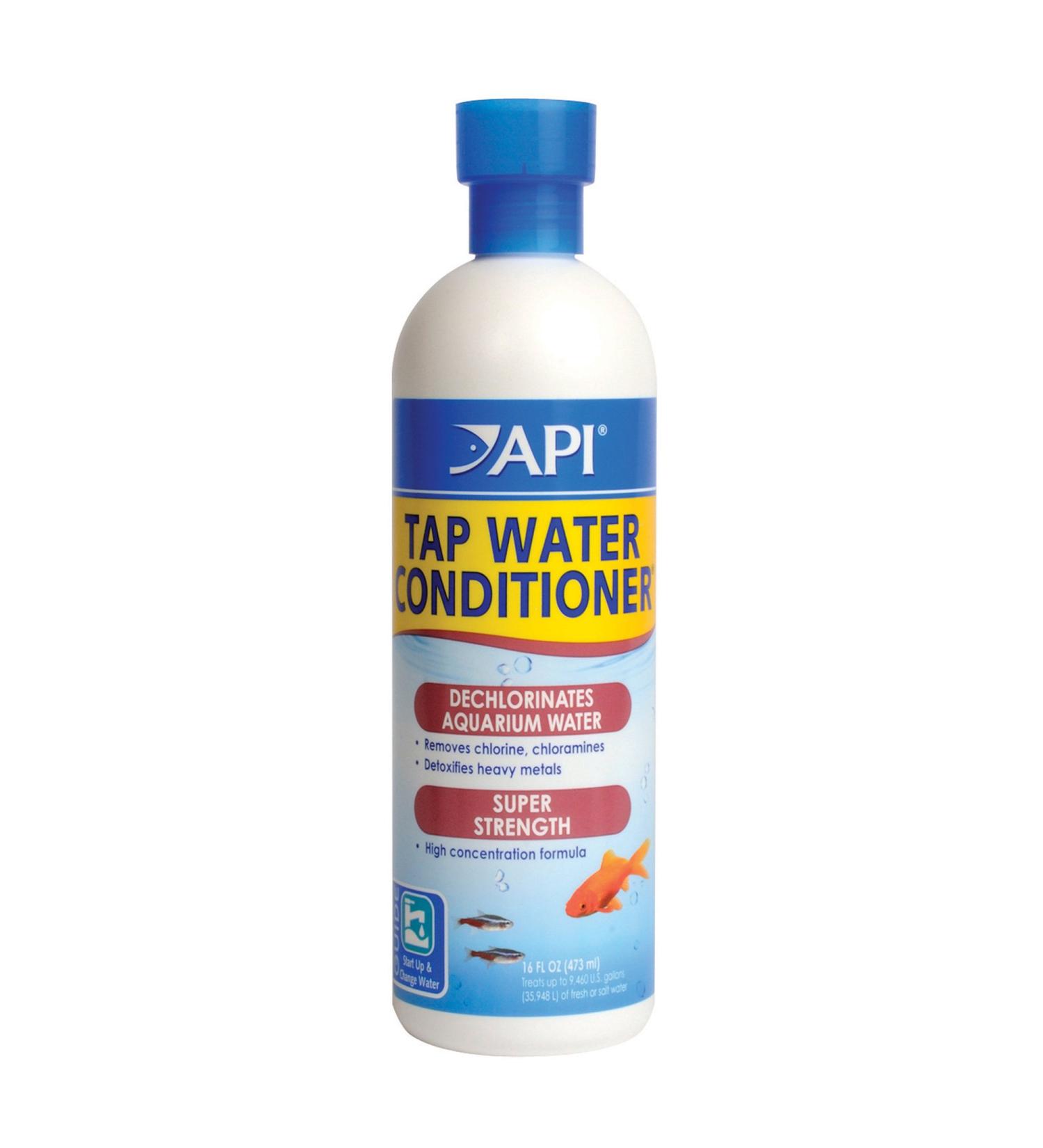 API TAP Water Conditioner 16 oz - Neutralizes Chlorine & Chloramines for Safe Fish Environment - Buy Online on GoSupps.com