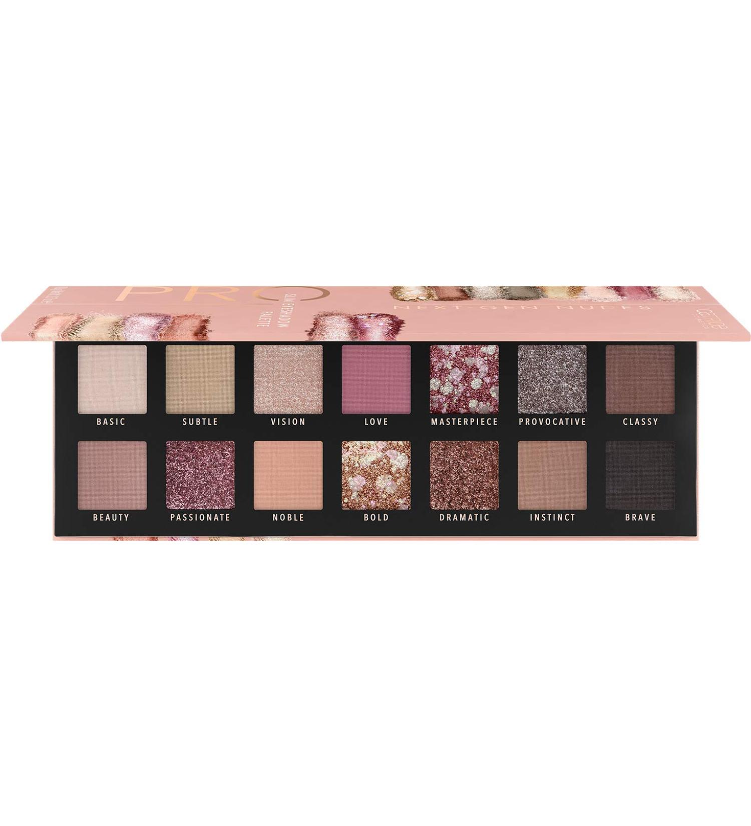 Catrice Pro Next-Gen Nudes Slim Eyeshadow Palette No. 10 Courage is Beauty Highly Pigmented Makeup for Flawless Looks | International Shipping Available - Buy Online on GoSupps.com