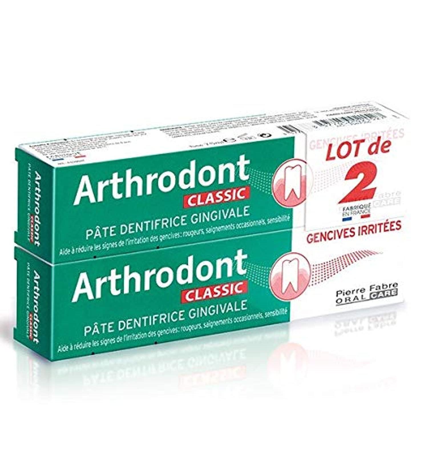 Arthrodont Classic Irritated Gums 2 x 75ml (2)