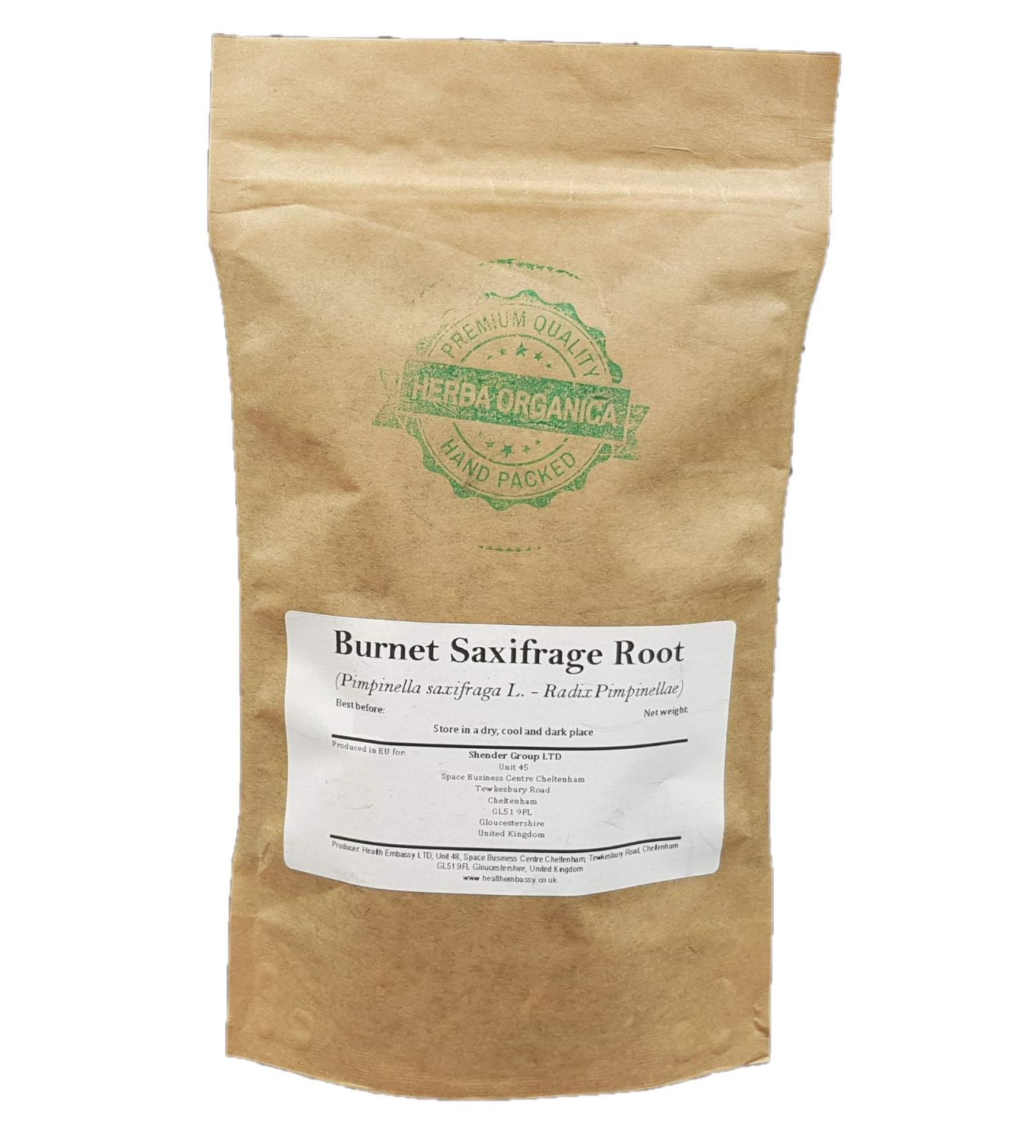 Herba Organica Racine de Petit Boucage Tisane - Pimpinella Saxifraga L - Burnet Saxifrage Root Tea (50g) 50 g (Lot de 1)