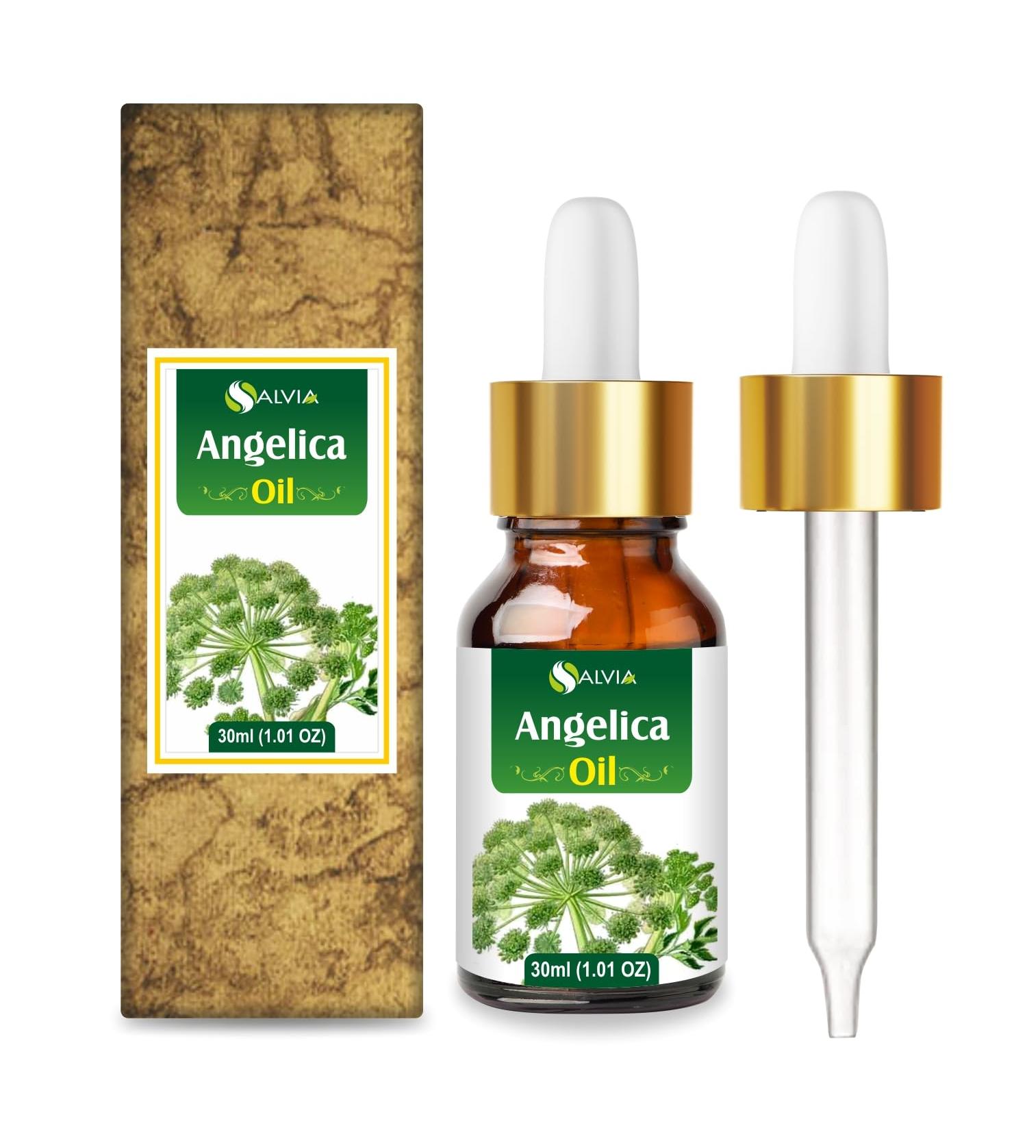 100% Pure Salvia Angelica Oil - Premium Therapeutic Grade Essential Oil for Aromatherapy - Uncut & Undiluted (30ml - Buy Online on GoSupps.com