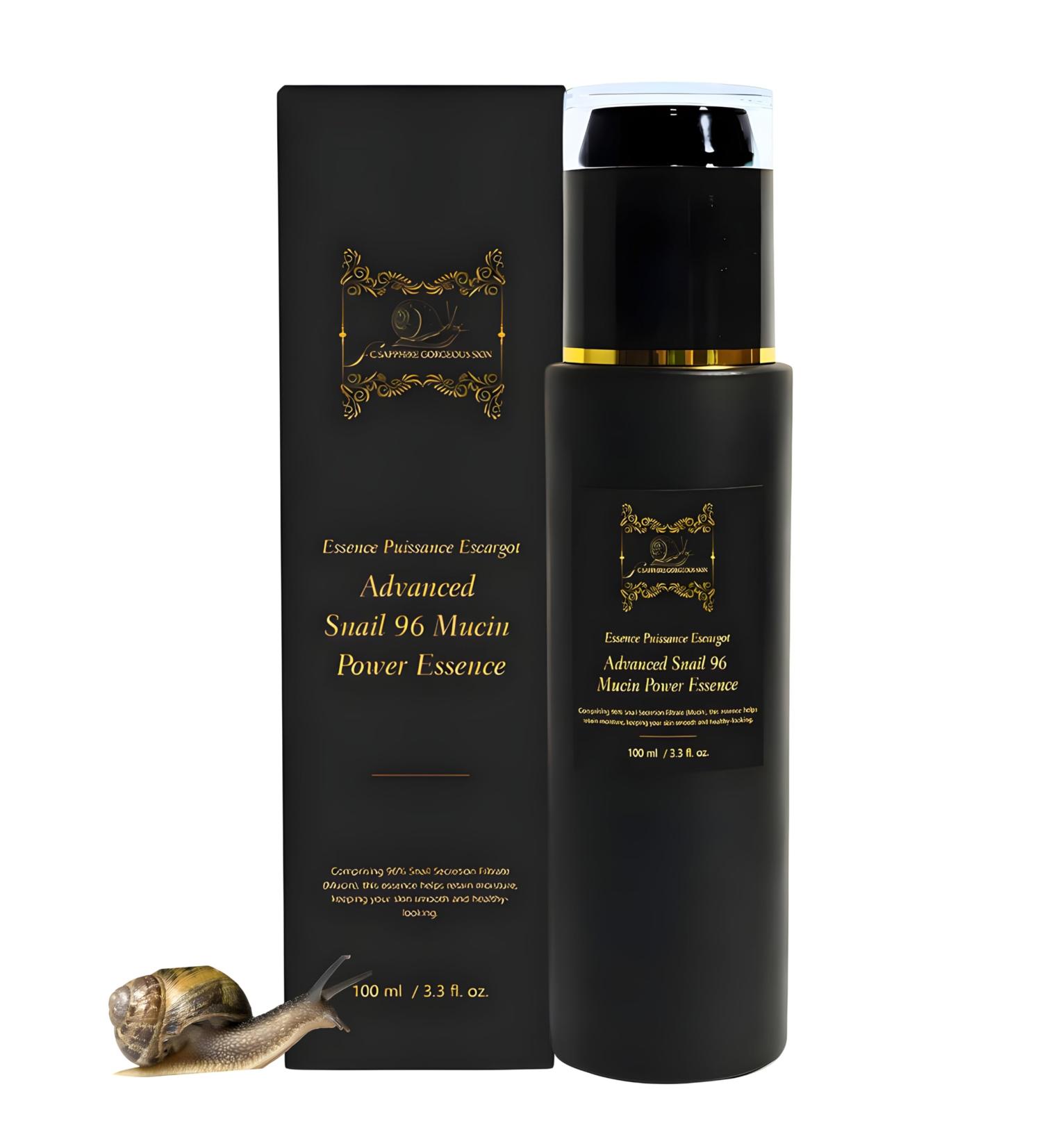 SC Sapphire Organic Snail 96 Mucin Power Serum | Hydrating Anti-Aging Essence | Menopause Skin Care | 100ml Glass Bottle - Buy Online on GoSupps.com