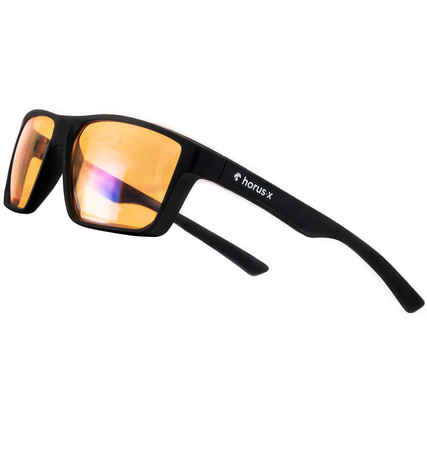 HORUS X Blue Light Blocking Gaming Glasses - Professional Anti-Glare Screen Filter for Men and Women - Buy Online on GoSupps.com