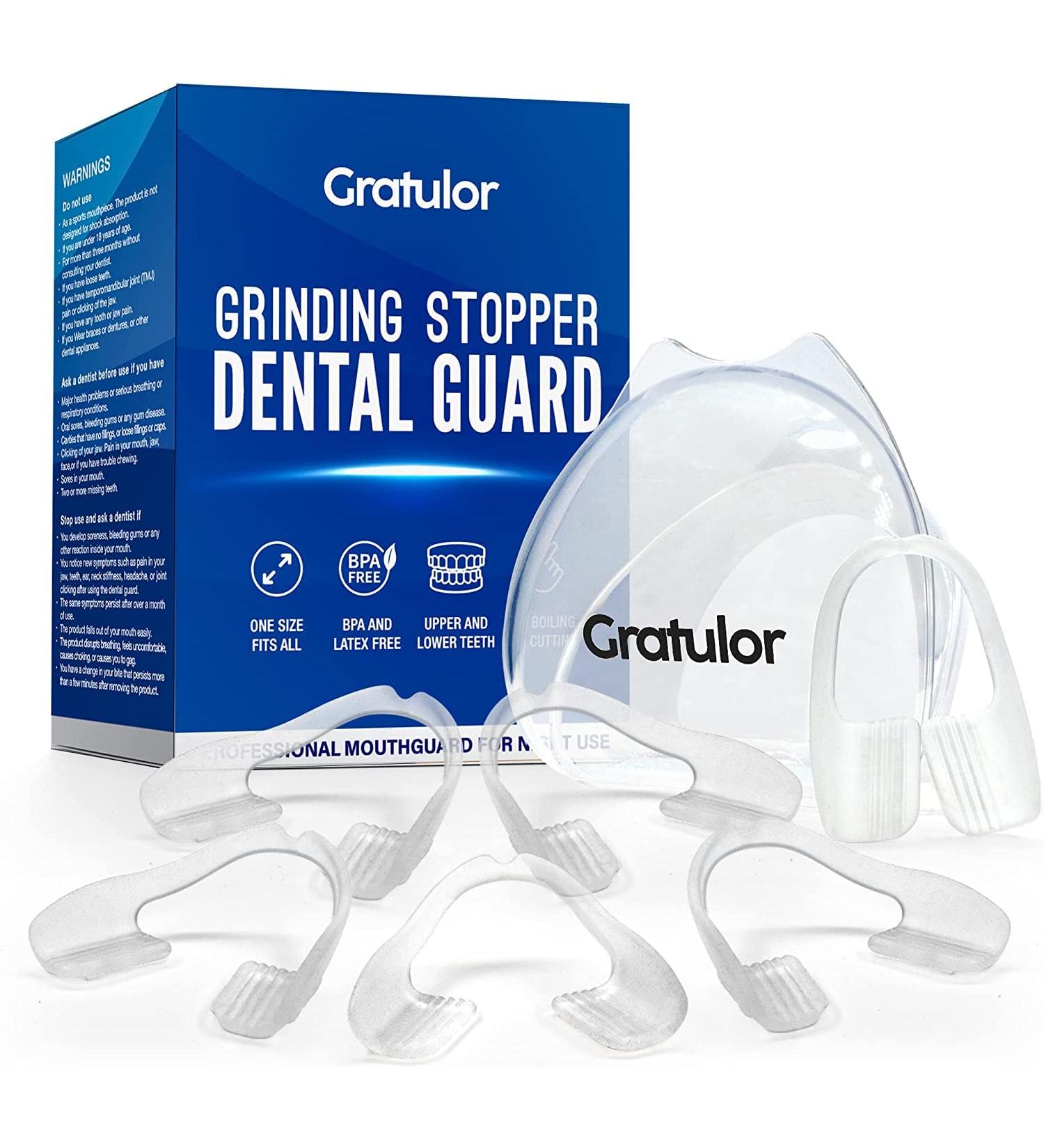 Custom-fit Medium Mouth Guard for Bruxism & Teeth Clenching | Night Grinding Teeth Guard - Buy Online on GoSupps.com