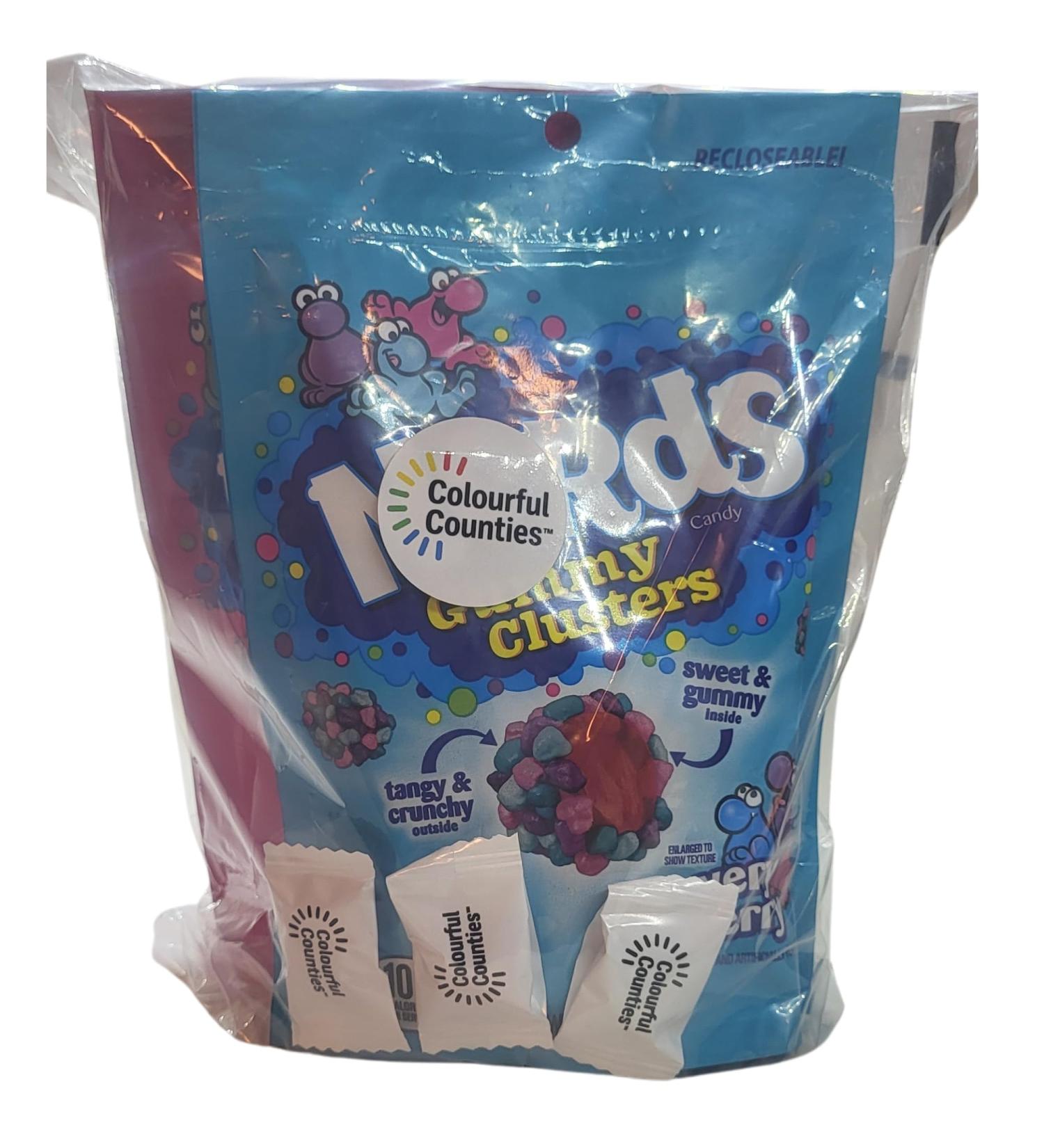 Nerds Gummy Clusters Variety Pack| 2 Flavors - Very Berry and Rainbow Candy (2 x 8 Oz) - Buy Online on GoSupps.com